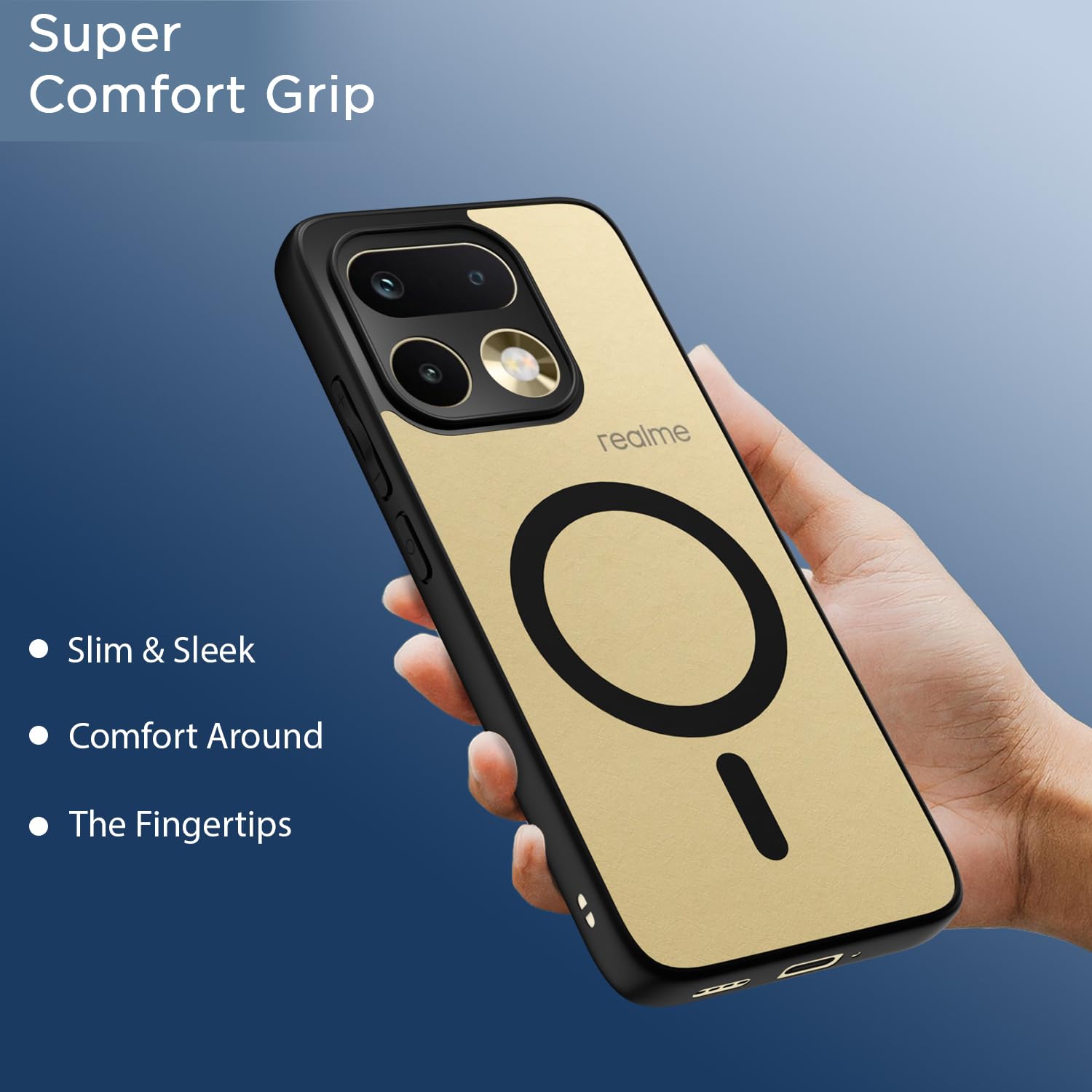 Pikkme black mag-safe phone cover for Realme 16 Pro Plus 5G – photo 6