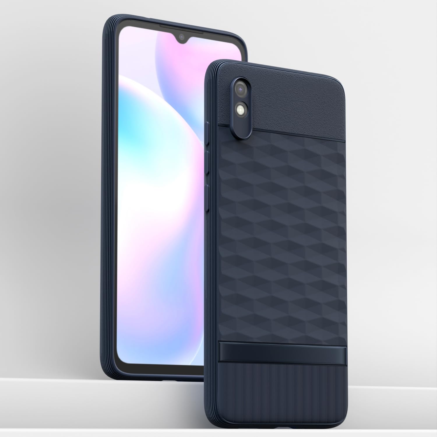 Pikkme Redmi 9A / 9i / 9A Sport Gencase Back Cover (Blue)