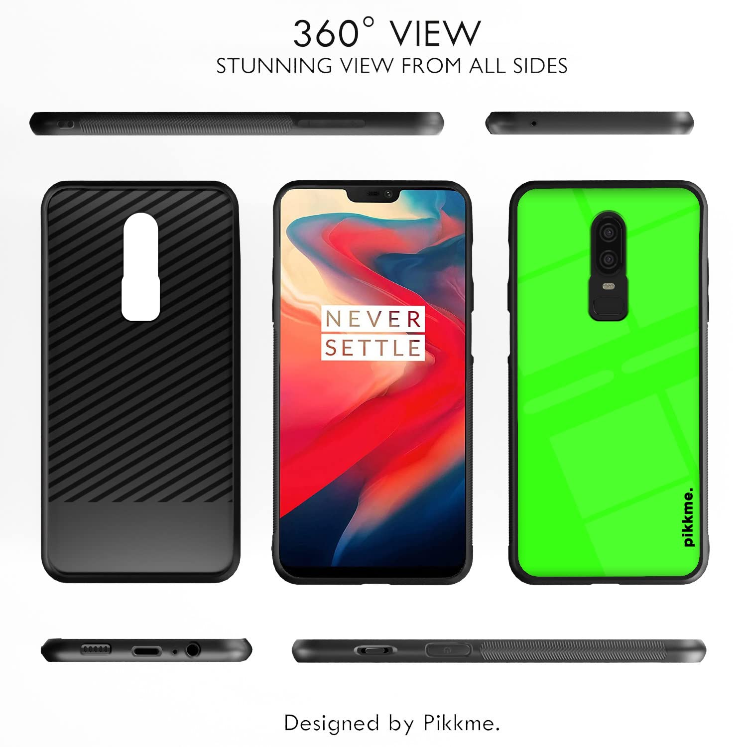 OnePlus 6 Hybrid mobile back cover by Pikkme – photo 2