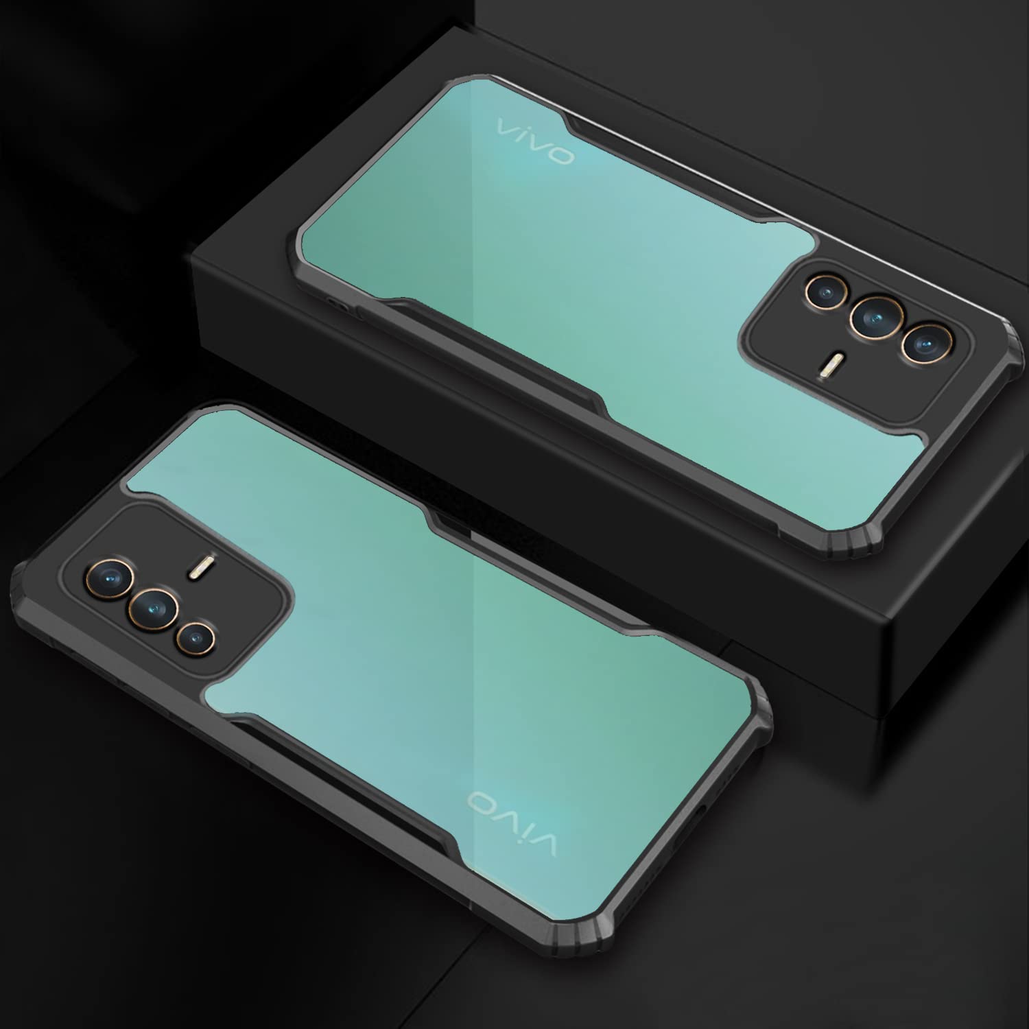 Pikkme black back cover for Vivo V23 Pro 5G – photo 5