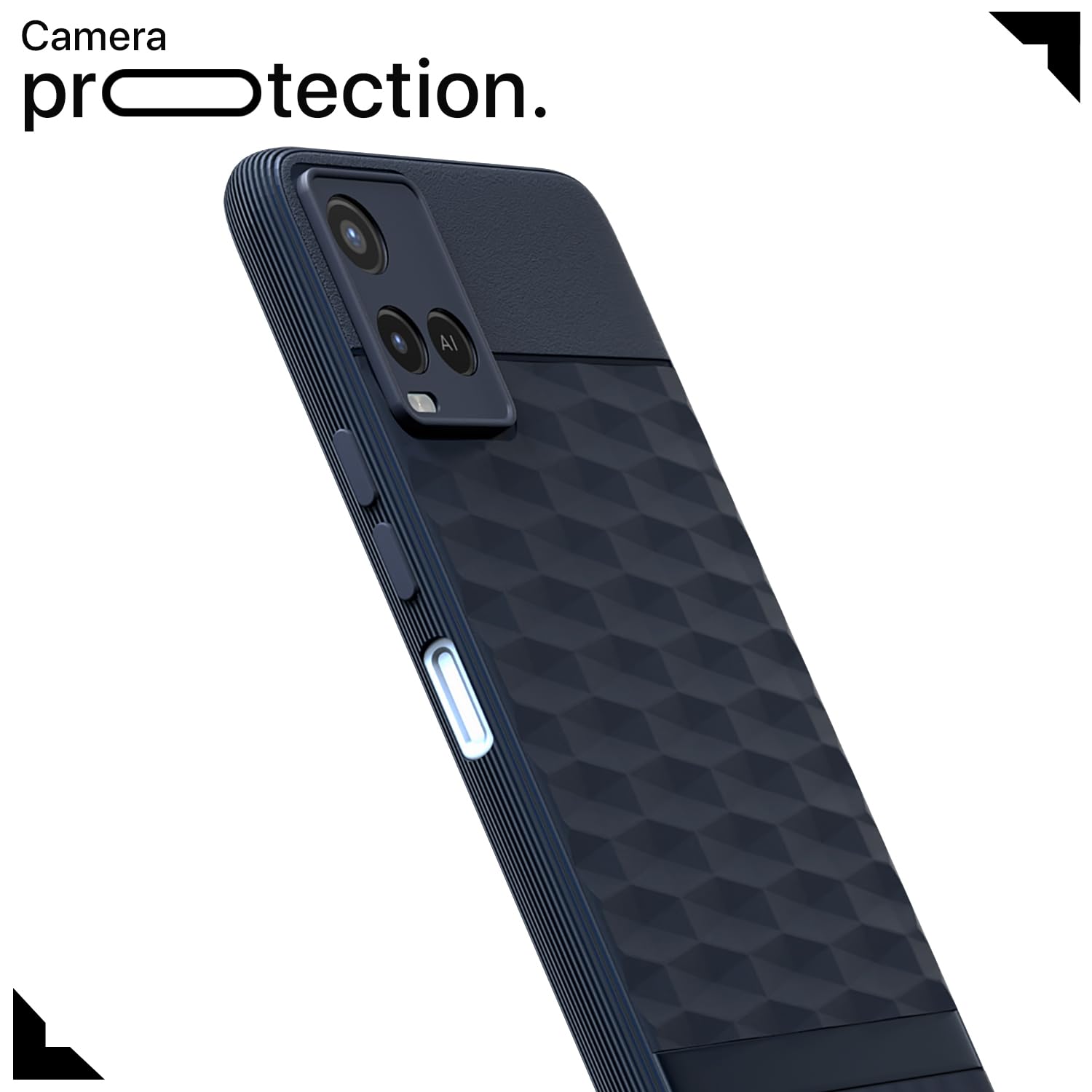 Pikkme Vivo Y21 2021 / Y33s Gencase Back Cover (Blue)