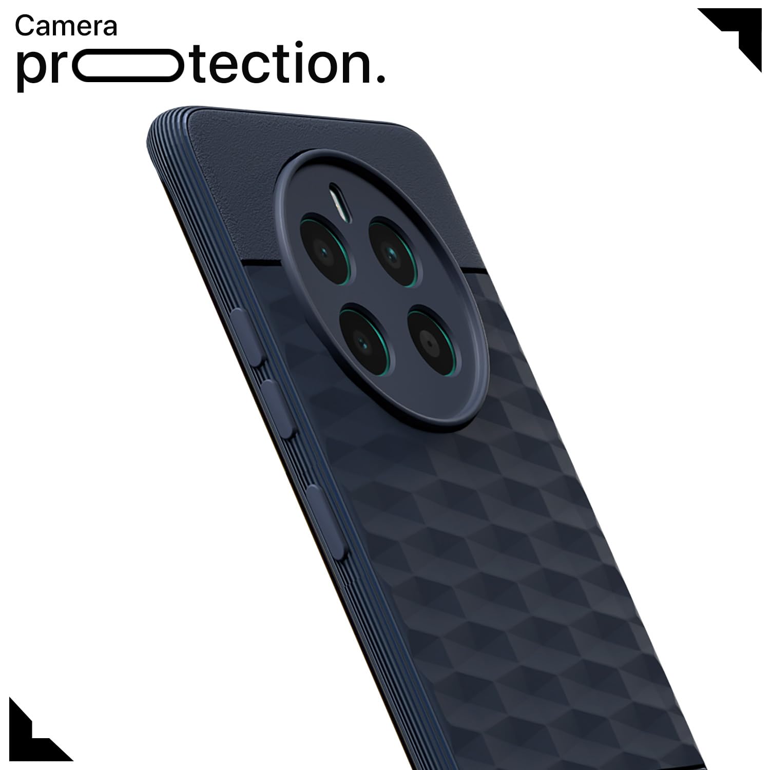 Pikkme Realme 12 Plus 5G / P1 5G / Narzo 70 5G / 70 Pro 5G Gencase Back Cover (Blue)
