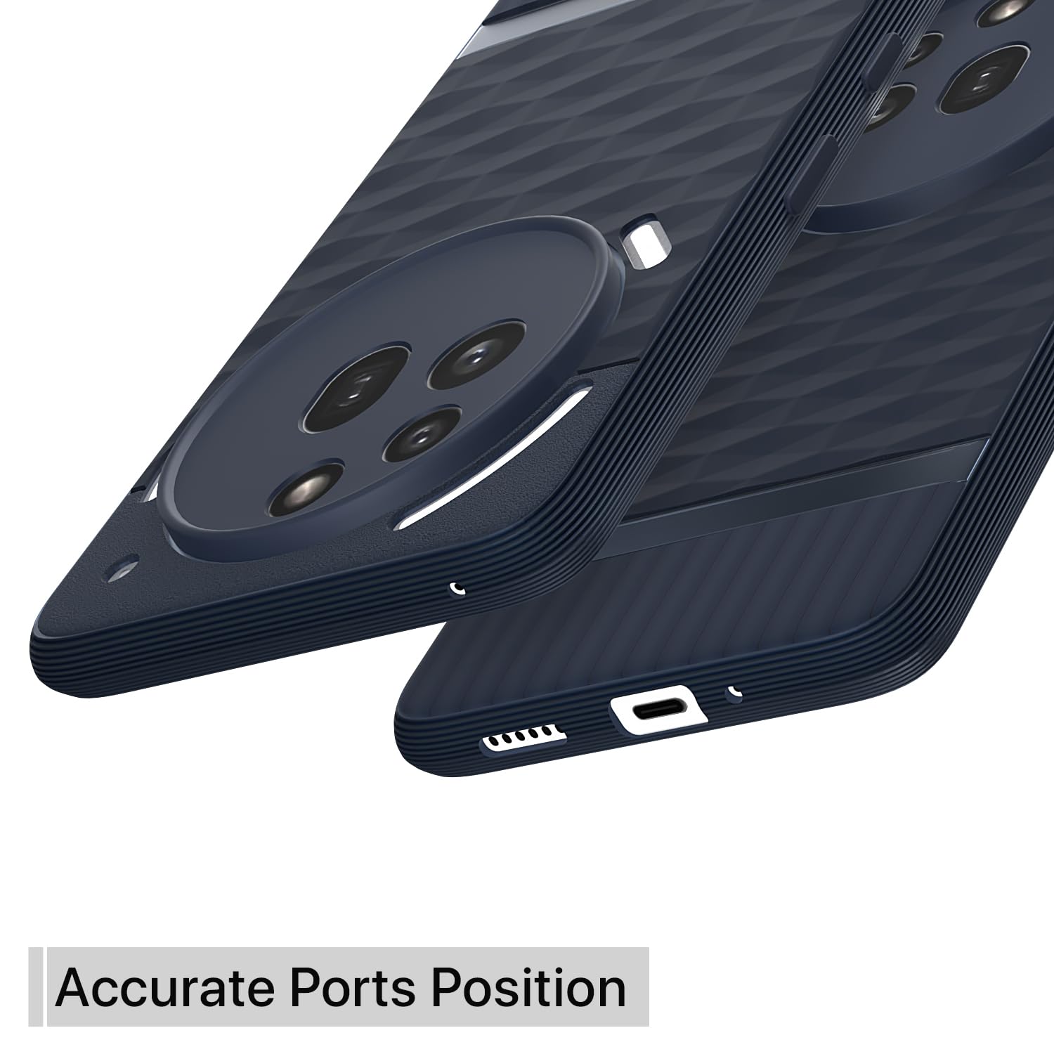 Nothing Phone 3a Pro 5G Silicone mobile back cover in blue by Pikkme – photo 4