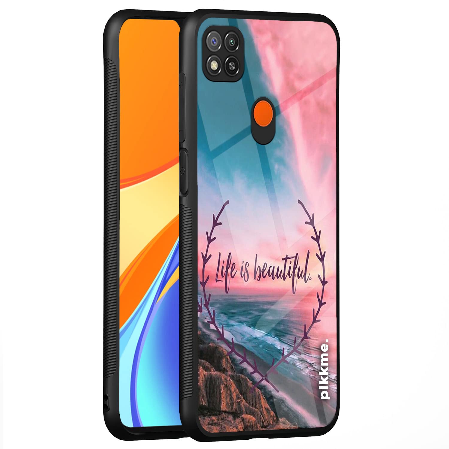 Pikkme Hybrid back cover for Redmi 10A/9, Poco C31