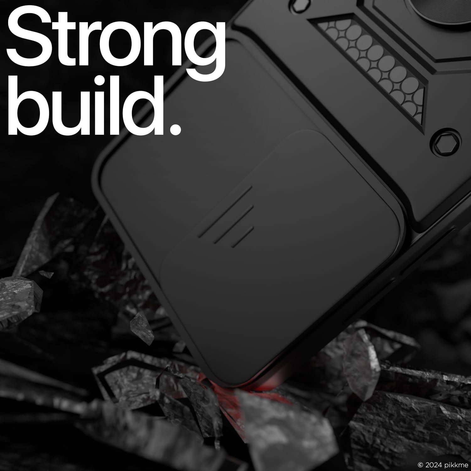 Pikkme black D10 Camera Shield back cover for Moto G35 5G – photo 6