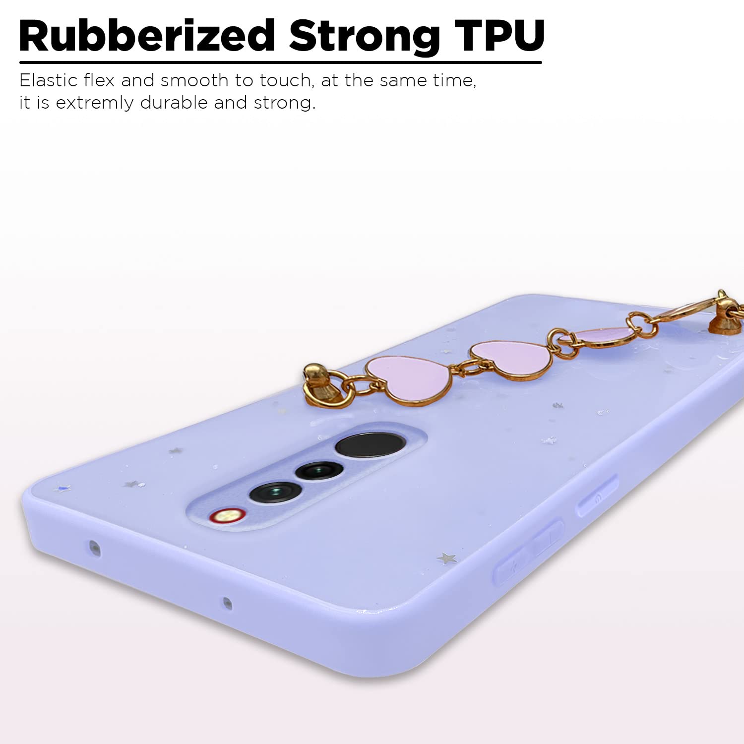 Pikkme purple Chain phone cover for Redmi 8A – photo 5