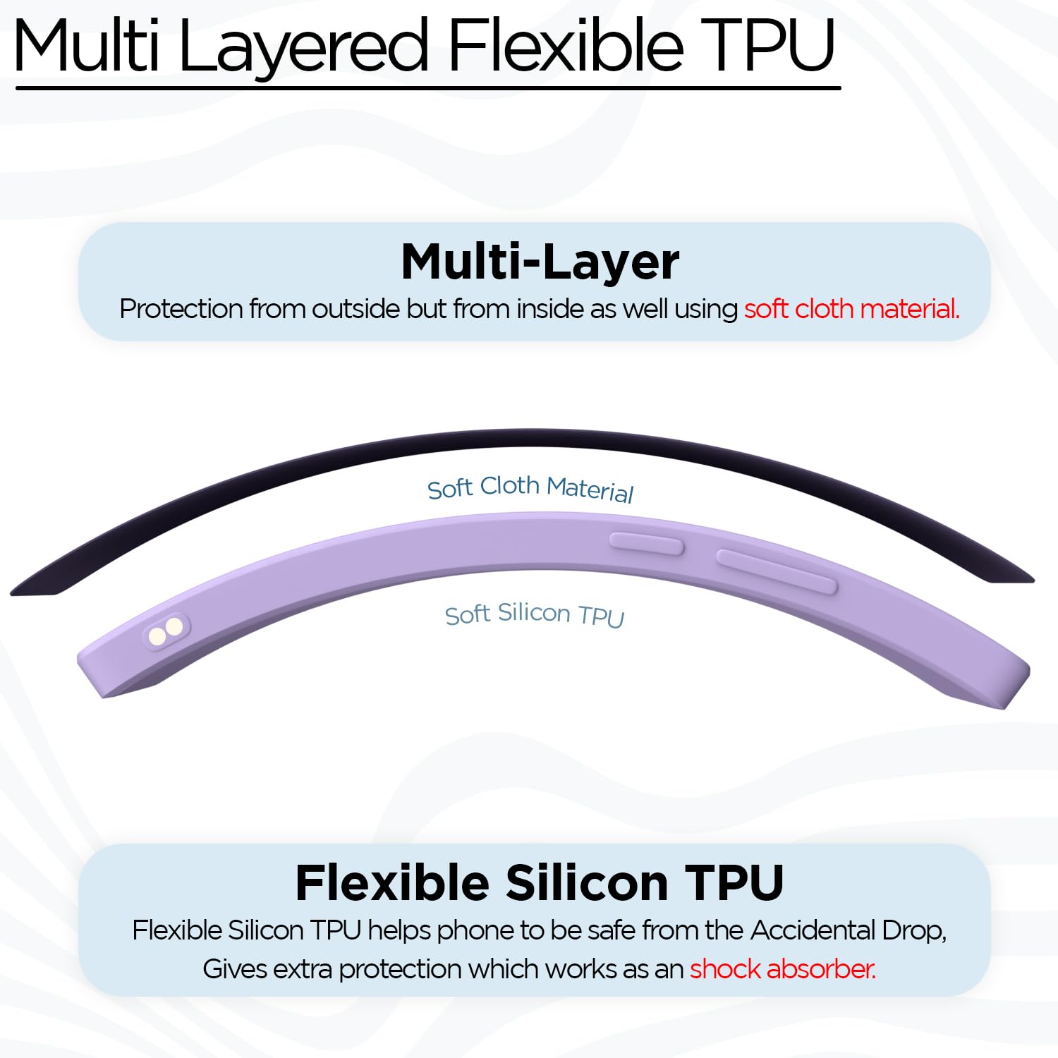 Pikkme Vivo Y400 Pro 5G purple mobile back cover – photo 3