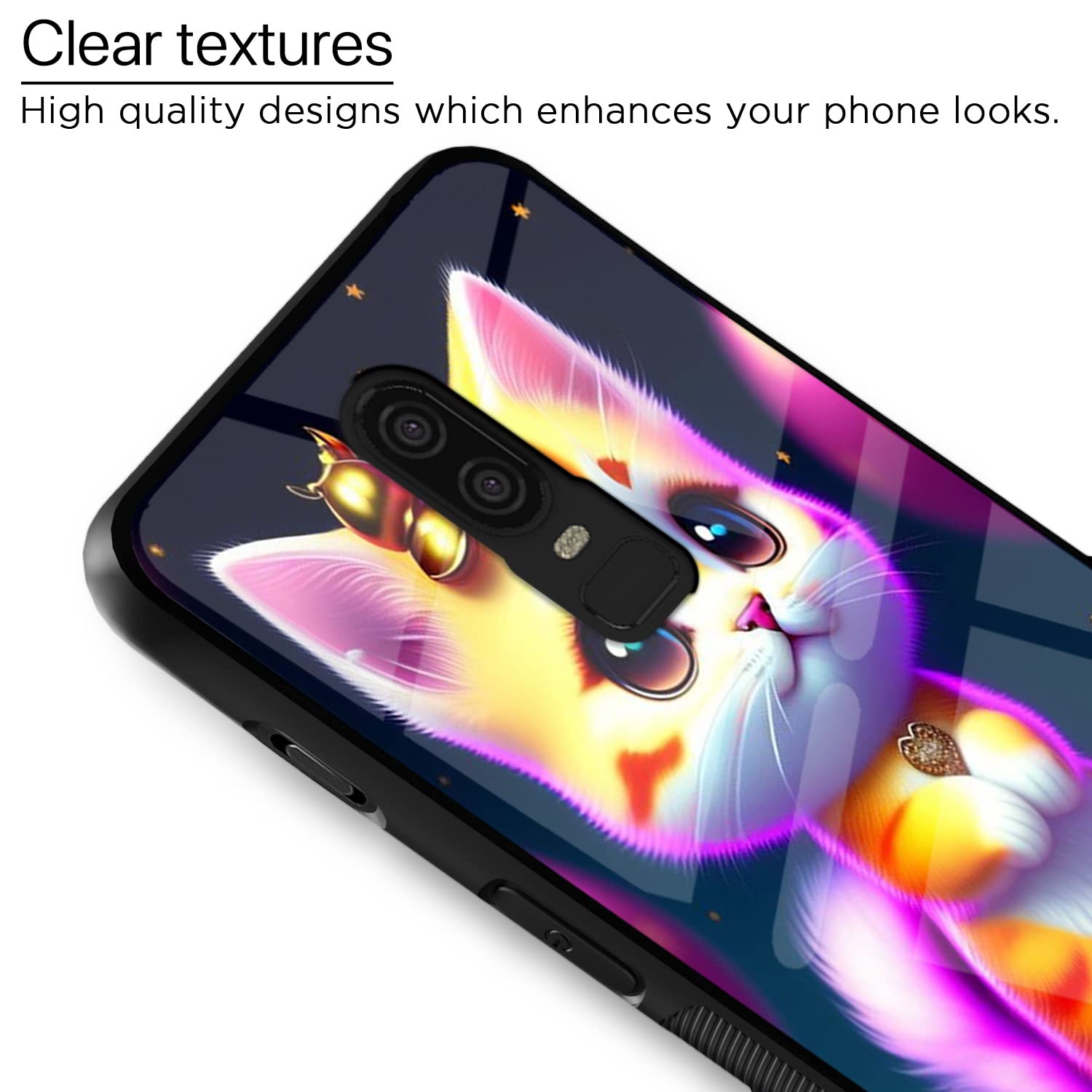 OnePlus 6 Cat back cover by Pikkme – photo 4
