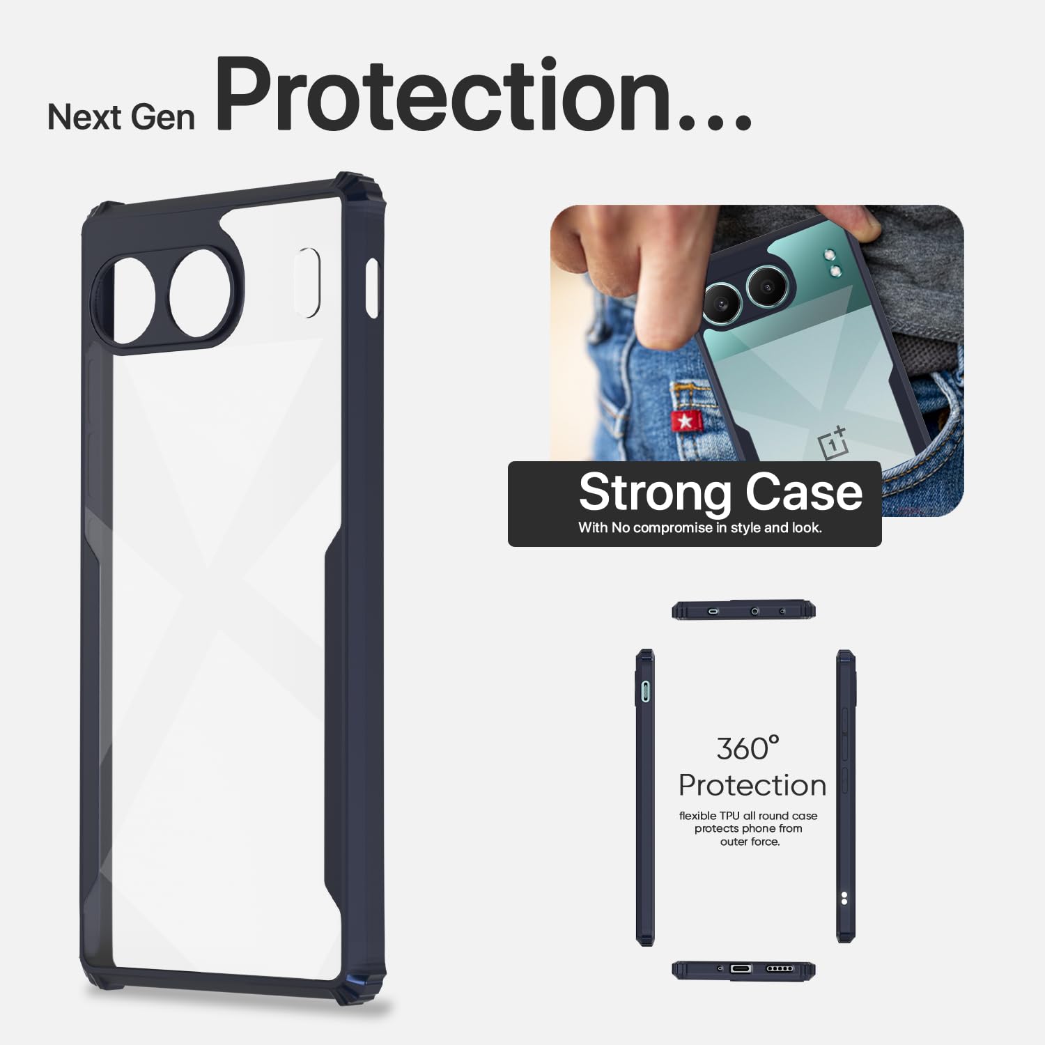 OnePlus Nord 4 5G back cover in blue by Pikkme – photo 6