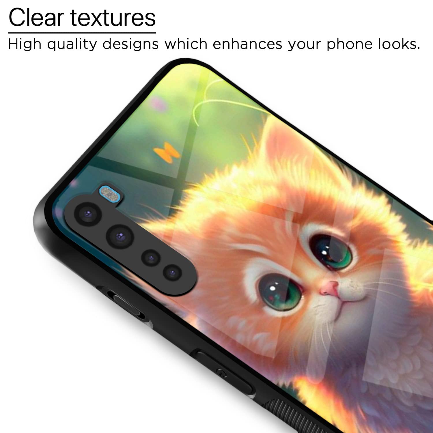 Pikkme Cat phone cover for OnePlus Nord – photo 4
