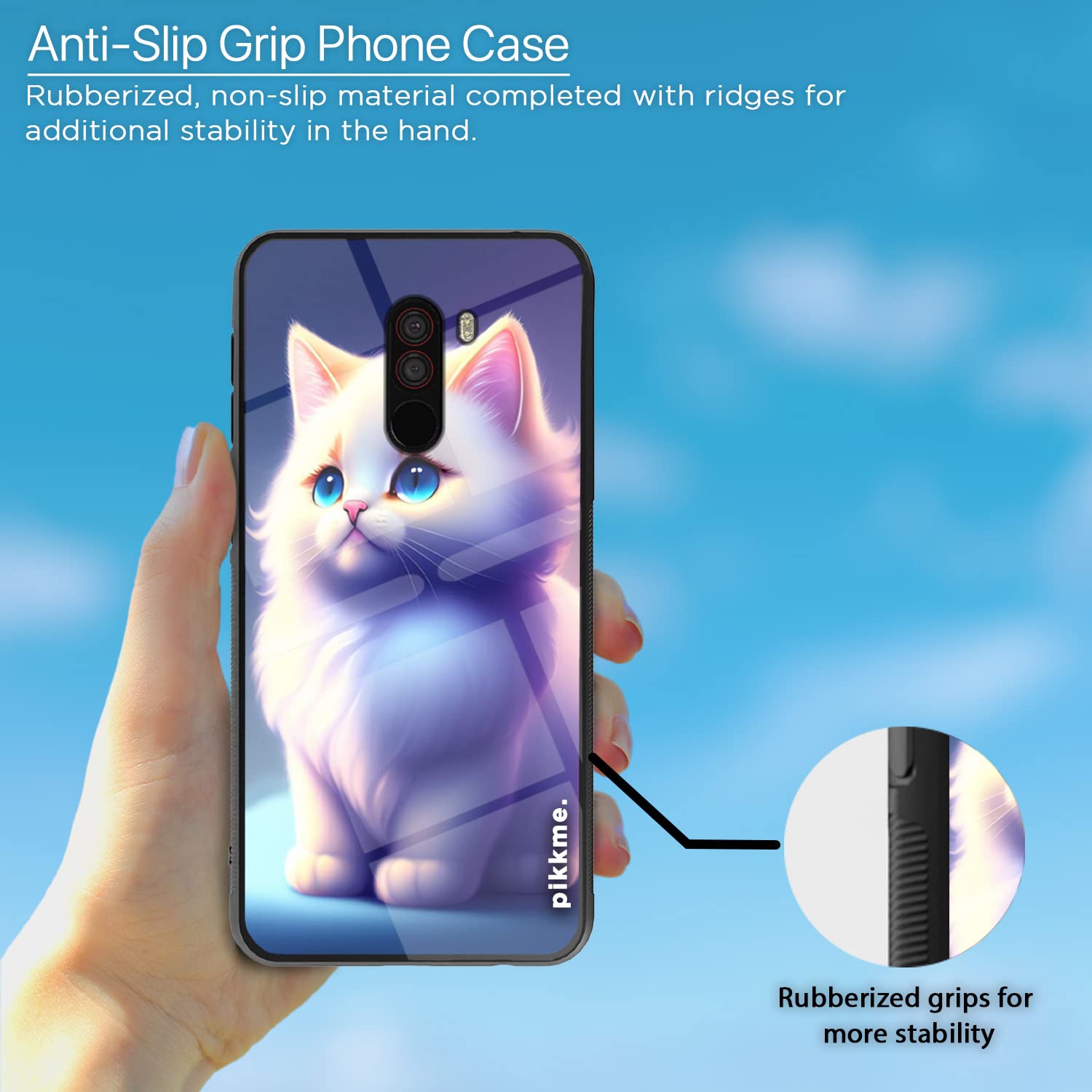 Pikkme Poco F1 Cat back cover – photo 5