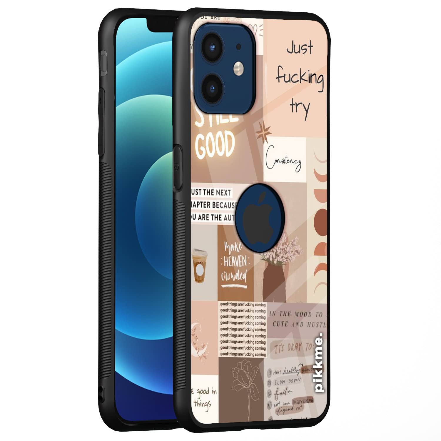 iPhone 12 mobile back cover by Pikkme
