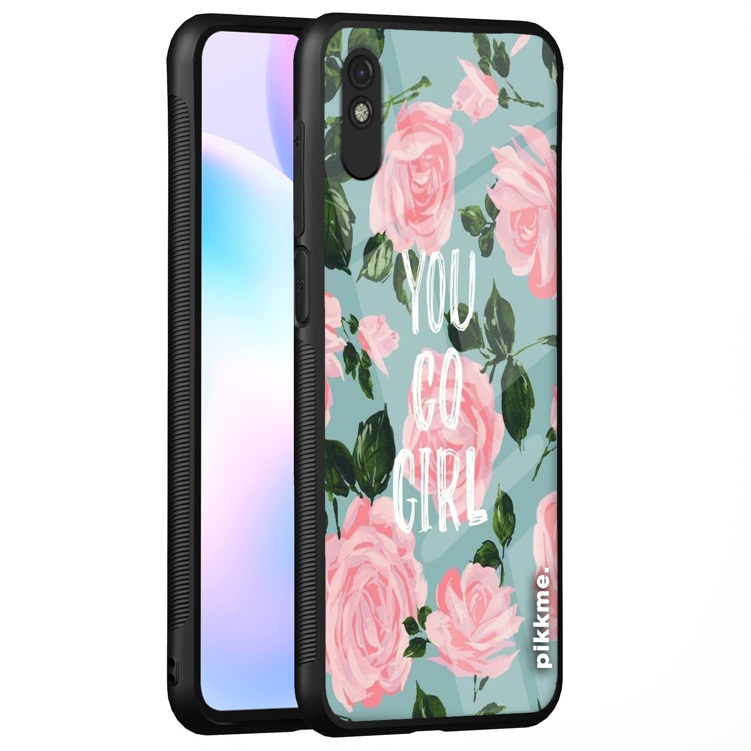 Pikkme Flower back cover for Redmi 9A/9i/9A Sport