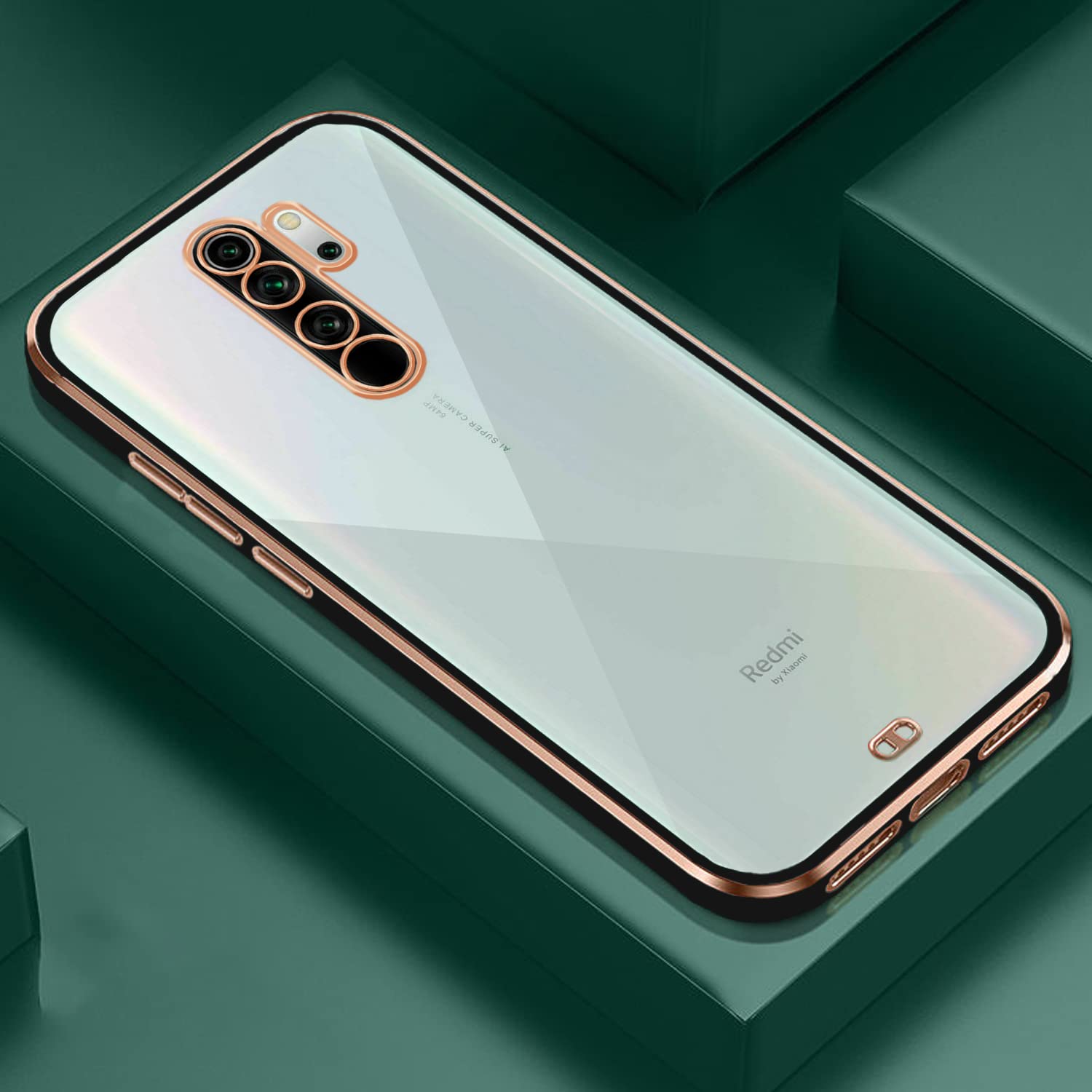 Redmi Note 8 Pro Chrome phone cover in black by Pikkme – photo 6