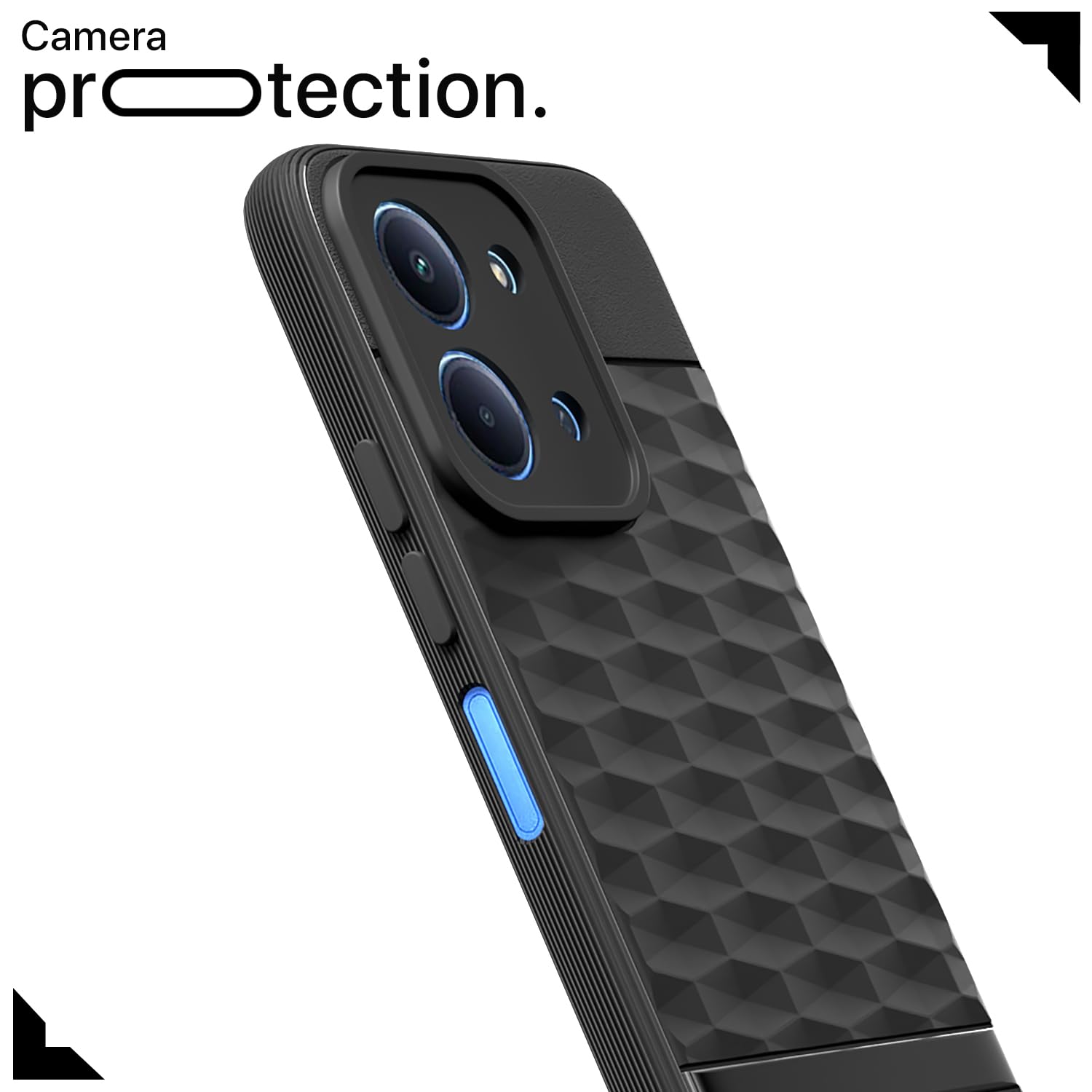 Pikkme Redmi 15C 5G black mobile back cover – photo 5