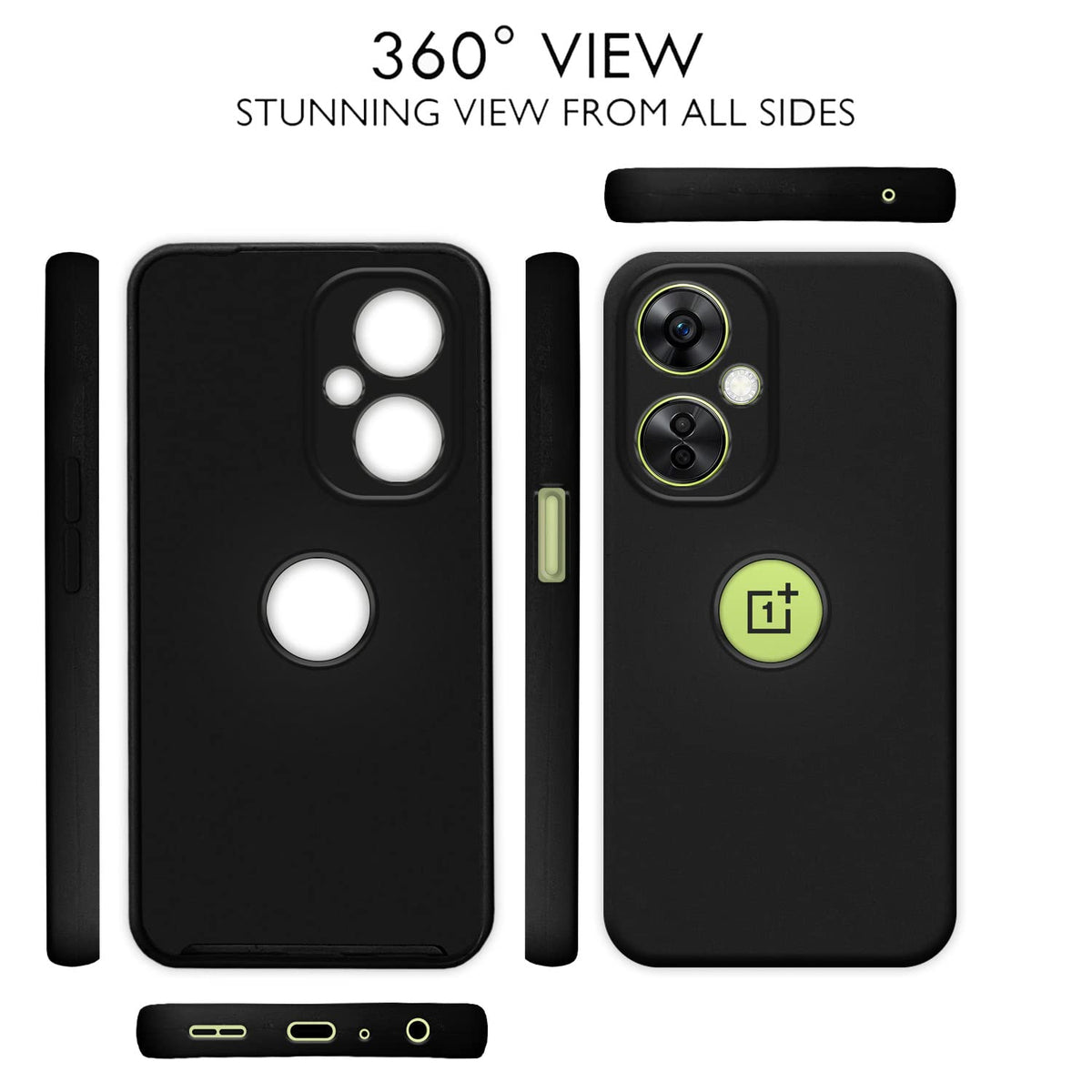 OnePlus Nord CE 3 Lite 5G mobile back cover in black by Pikkme – photo 2