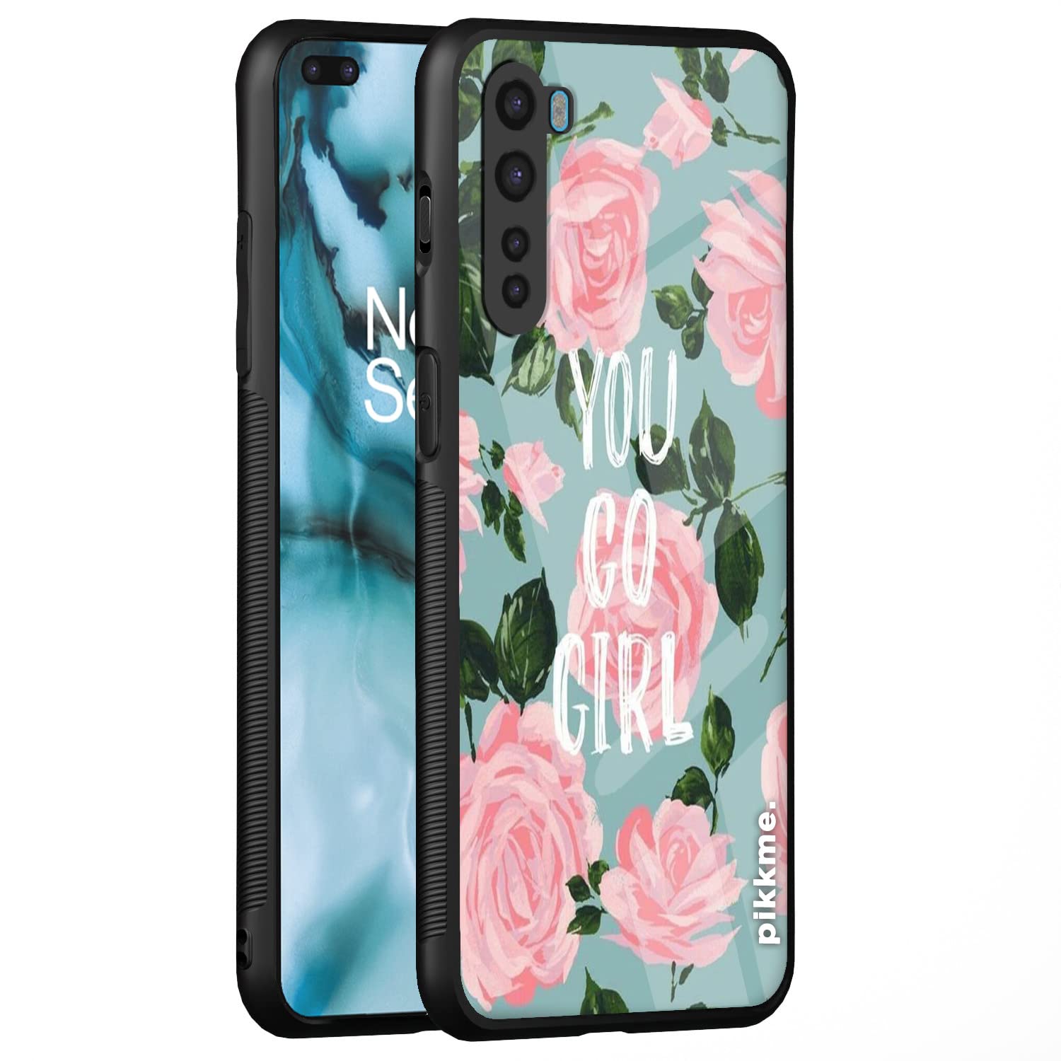 OnePlus Nord Flower mobile back cover by Pikkme