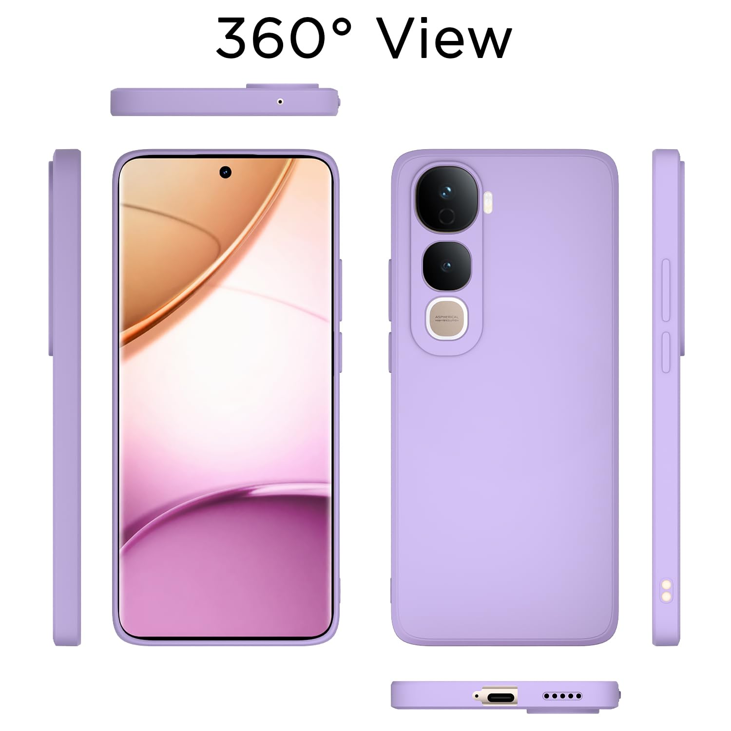 Pikkme Vivo Y400 Pro 5G purple mobile cover – photo 4