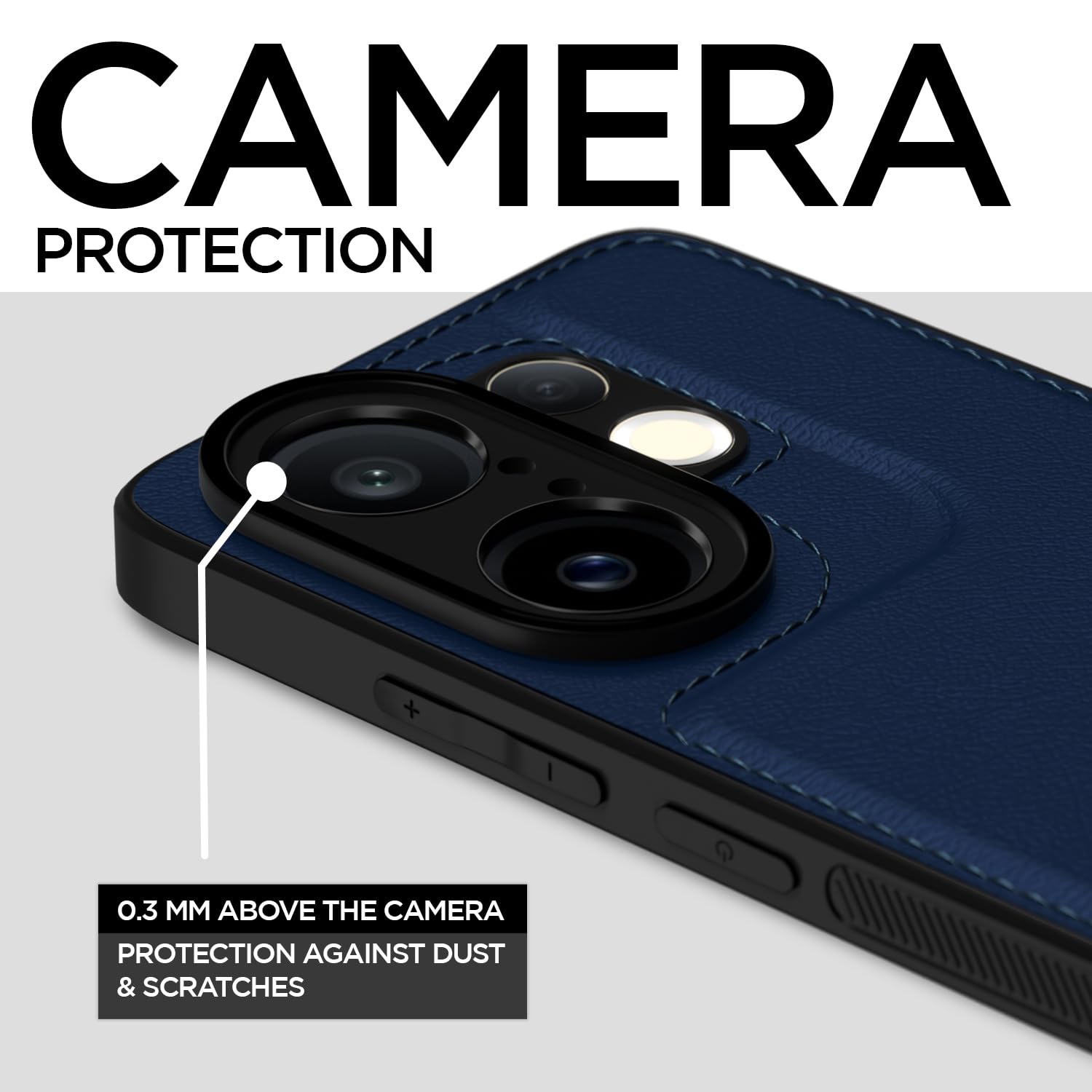 Pikkme Vivo X200 FE 5G blue back cover – photo 3