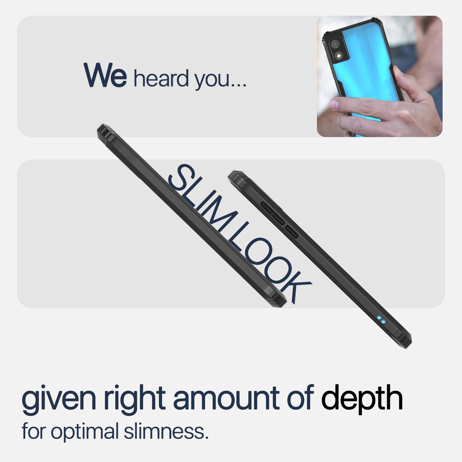 Pikkme itel A23 Pro Eagle Back Cover (Black)