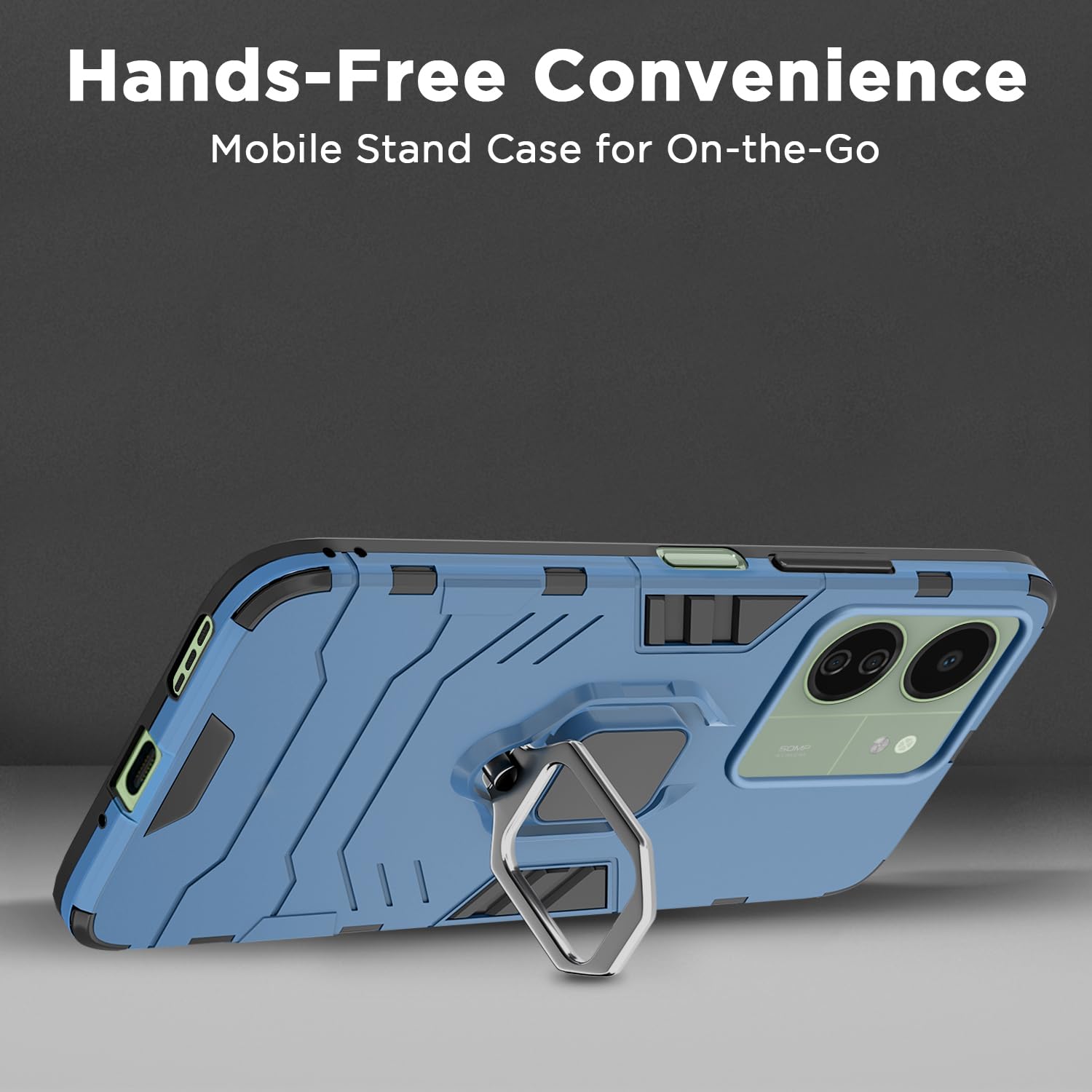 Blue mobile cover for Redmi 13C 4G/13C 5G – Pikkme – photo 6