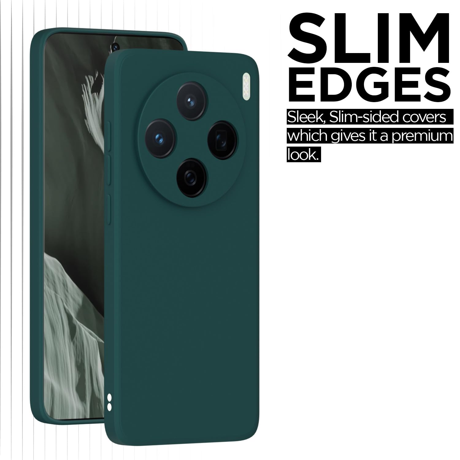 Vivo X200 5G mobile cover in green by Pikkme – photo 6