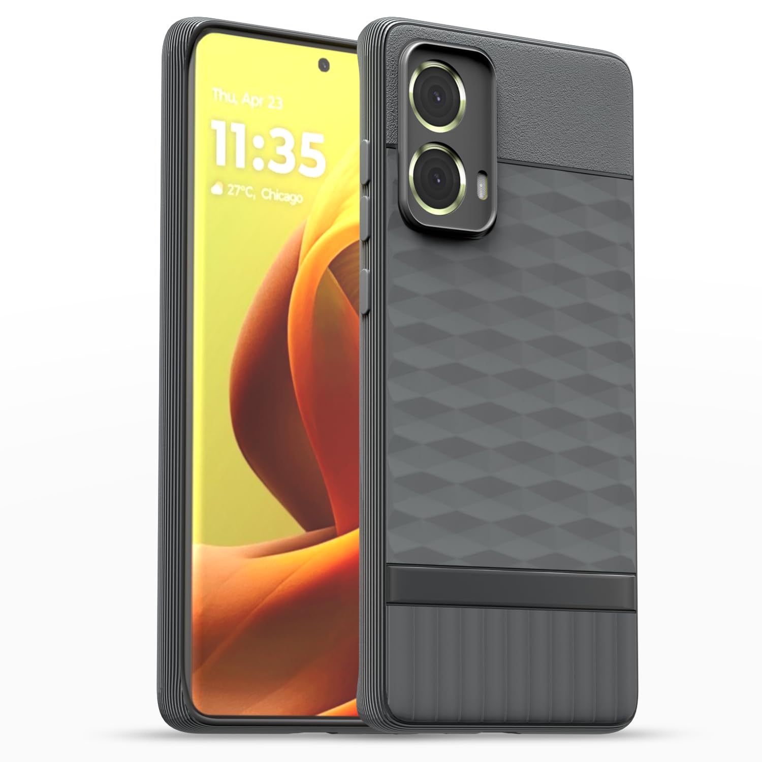 Motorola Moto G85 5G Gencase Back Cover - Grey