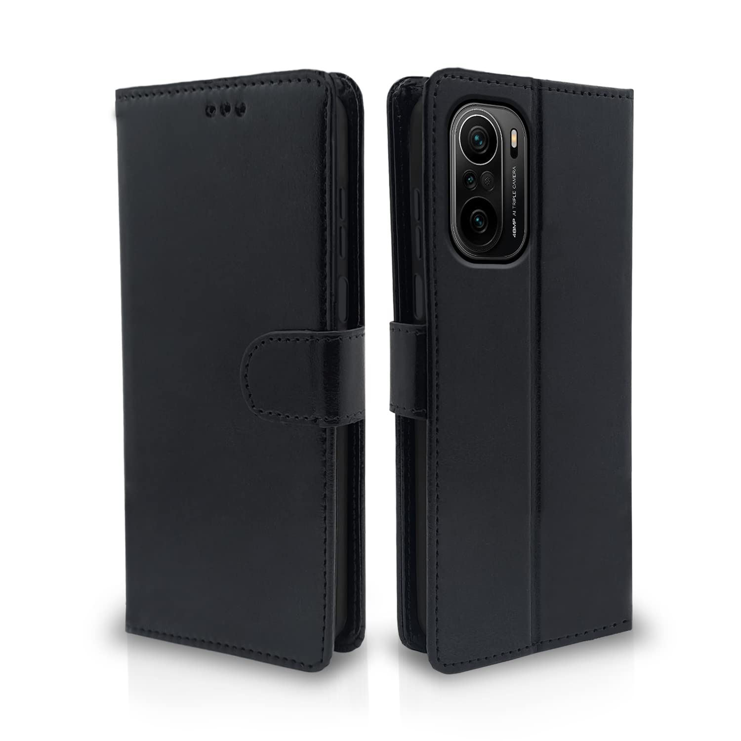 Mi 11x / Mi 11x Pro Vintage Flip Cover - Black