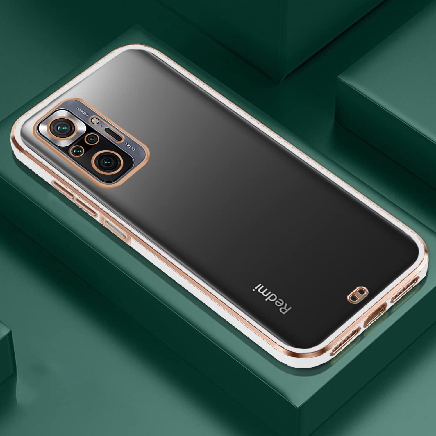 Pikkme Redmi Note 10 Pro/Note 10 Pro Max Chrome white mobile cover – photo 6