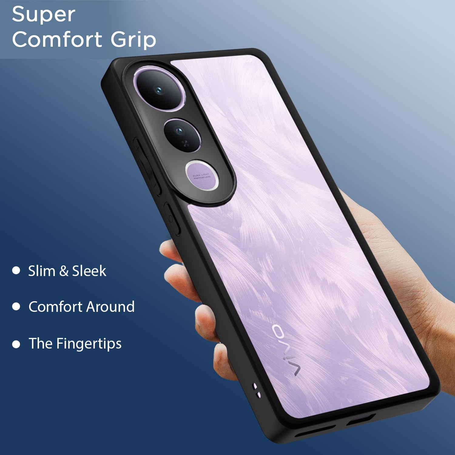 Pikkme Vivo V50 Lite 4G black mobile cover – photo 6