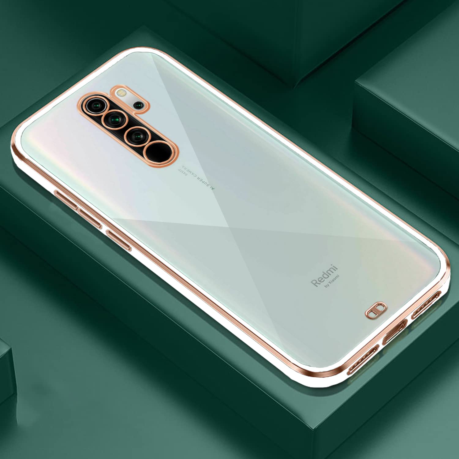 Pikkme white Chrome mobile back cover for Redmi Note 8 Pro – photo 6