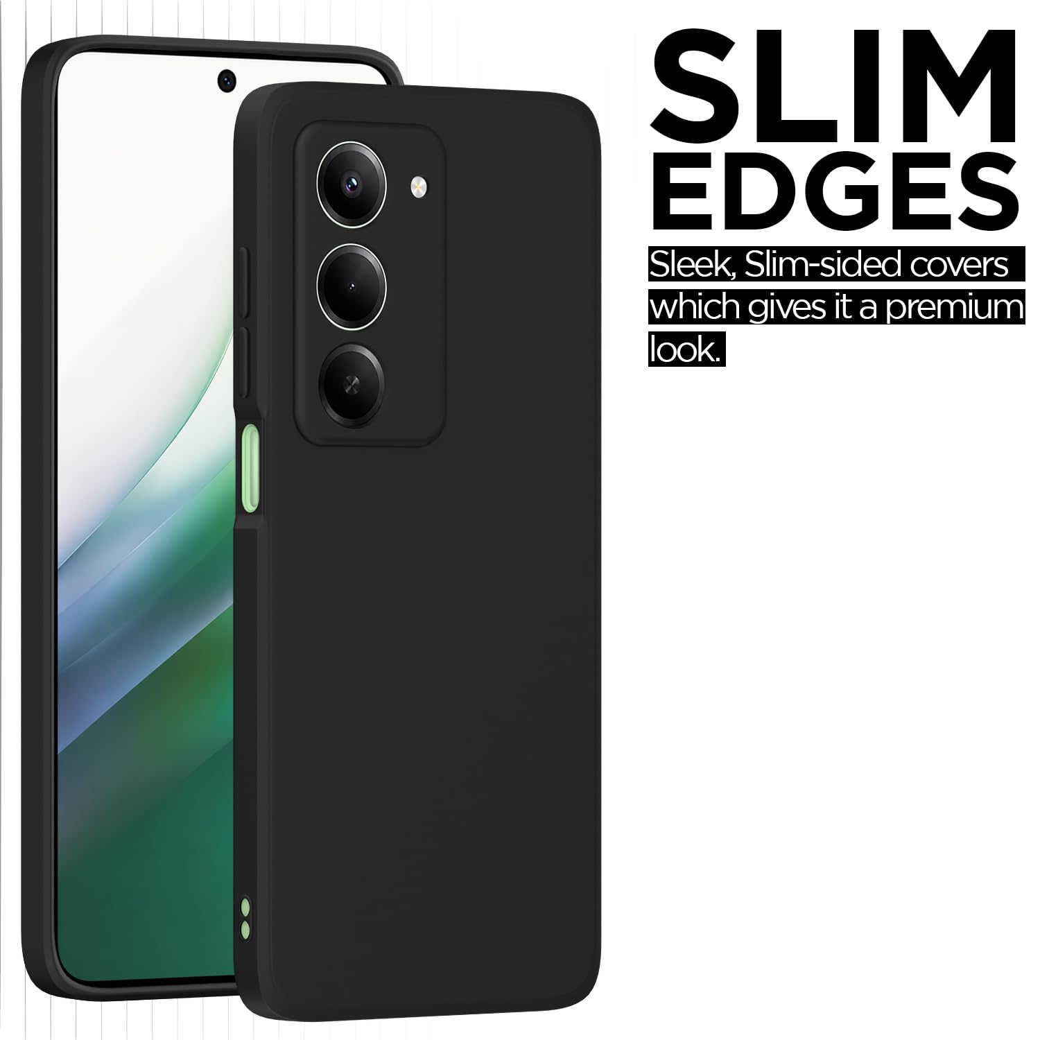Pikkme black Matte phone cover for Redmi 15 5G – photo 6
