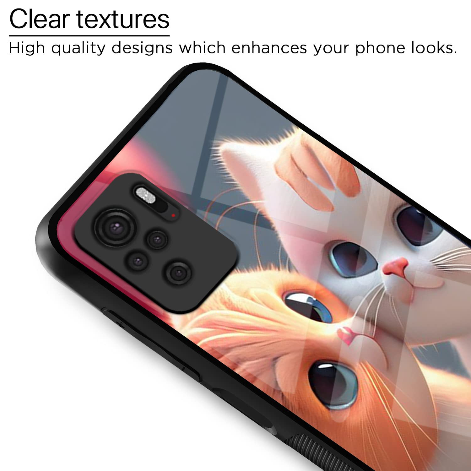 Redmi Note 10/Note 10s Hybrid mobile back cover by Pikkme – photo 4