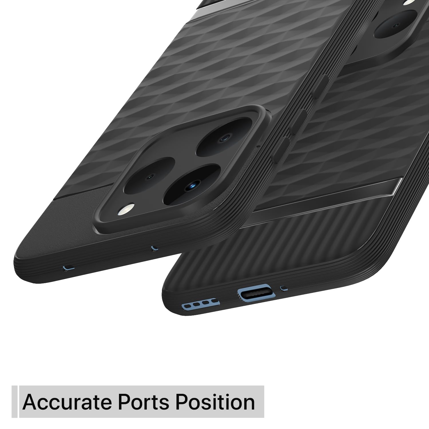 Pikkme black Silicone mobile cover for Realme 15T/Narzo 90 5G – photo 4