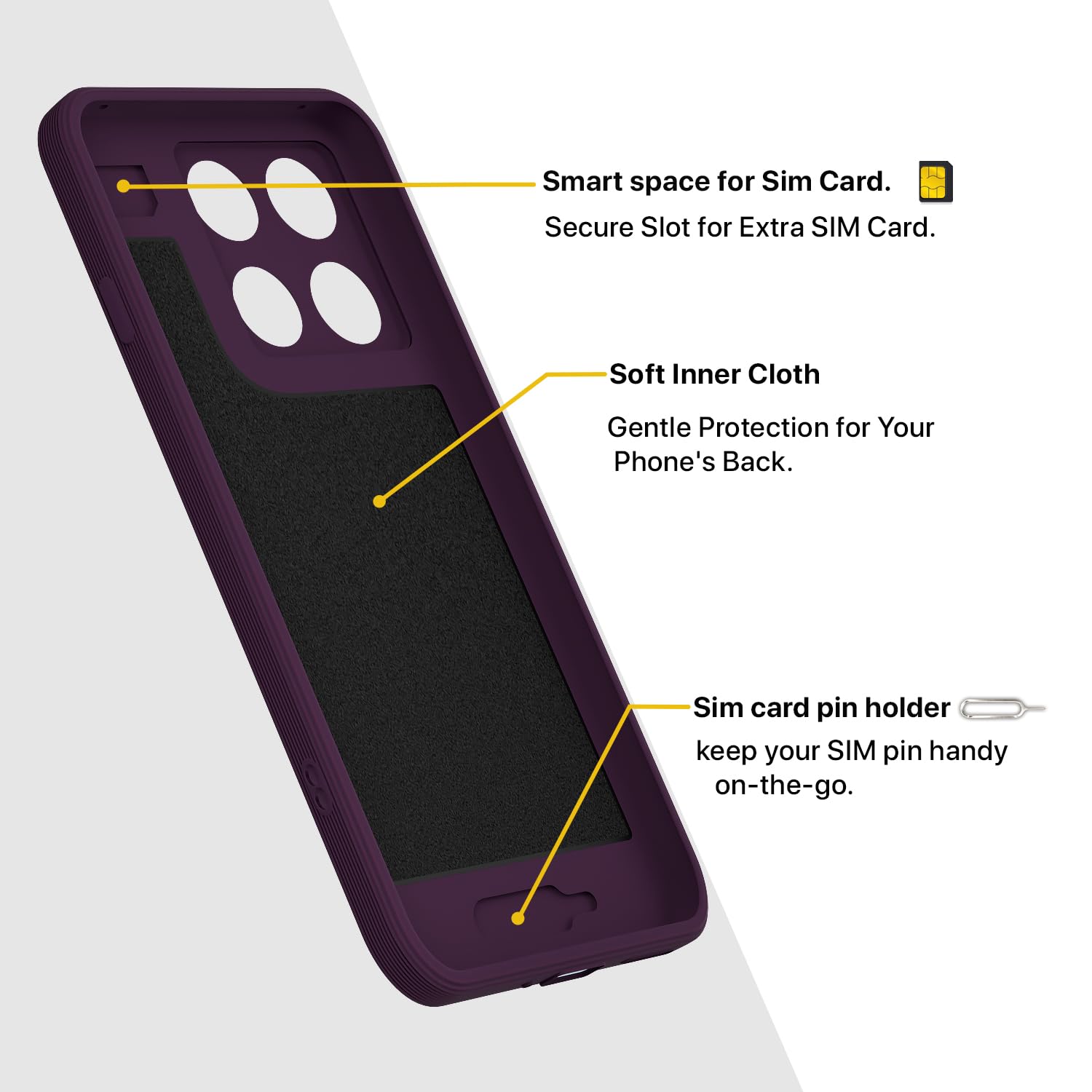 Purple back cover for Moto Edge 70 Max 5G – Pikkme – photo 6