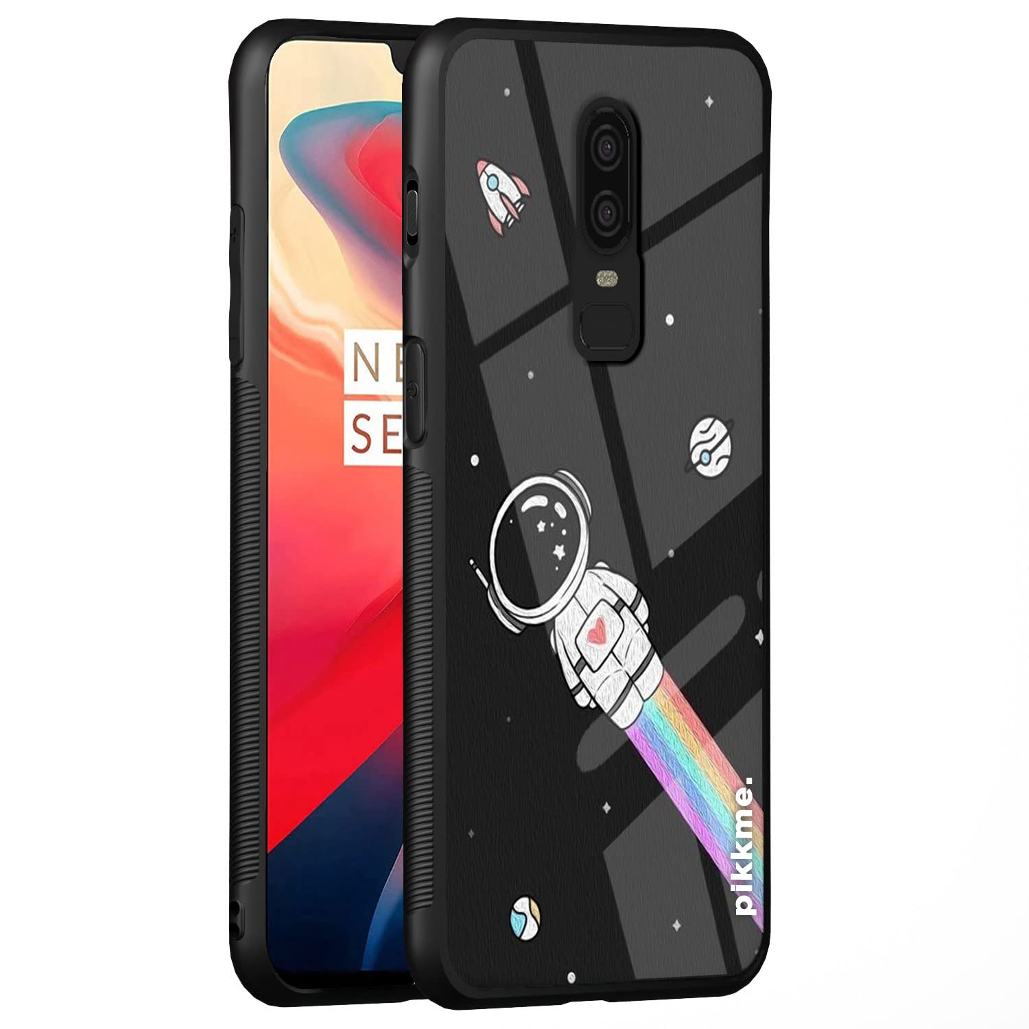 Pikkme OnePlus 6 mobile back cover