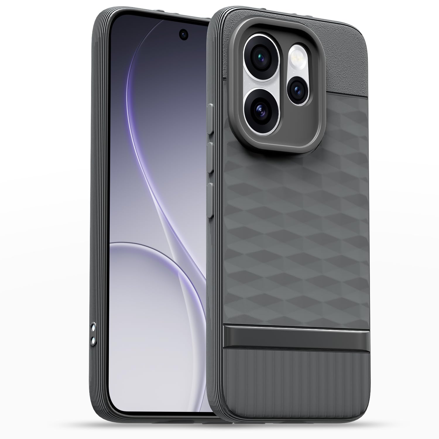 Grey back cover for Oppo Reno 15 Pro Mini 5G – Pikkme