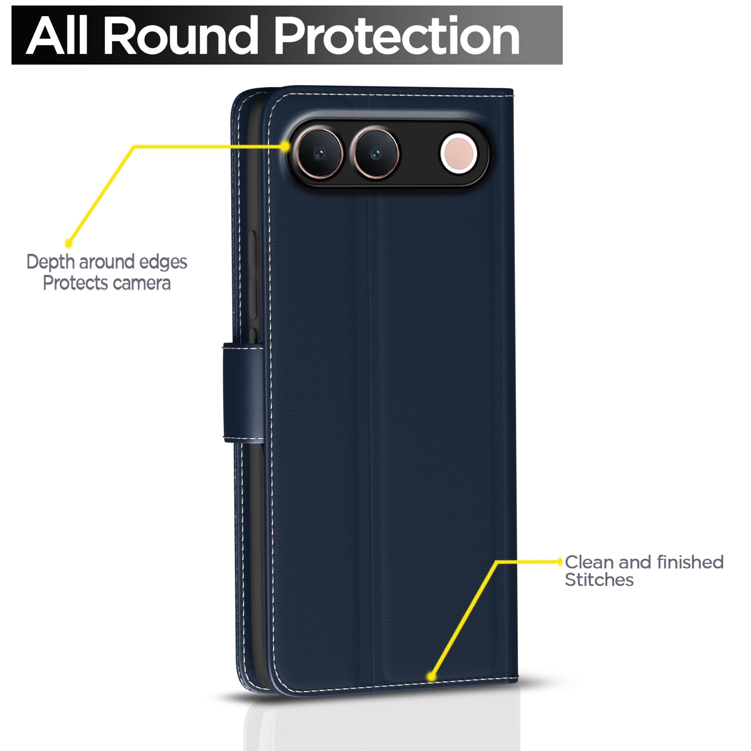 Blue flip case for Vivo S2 5G – Pikkme – photo 4
