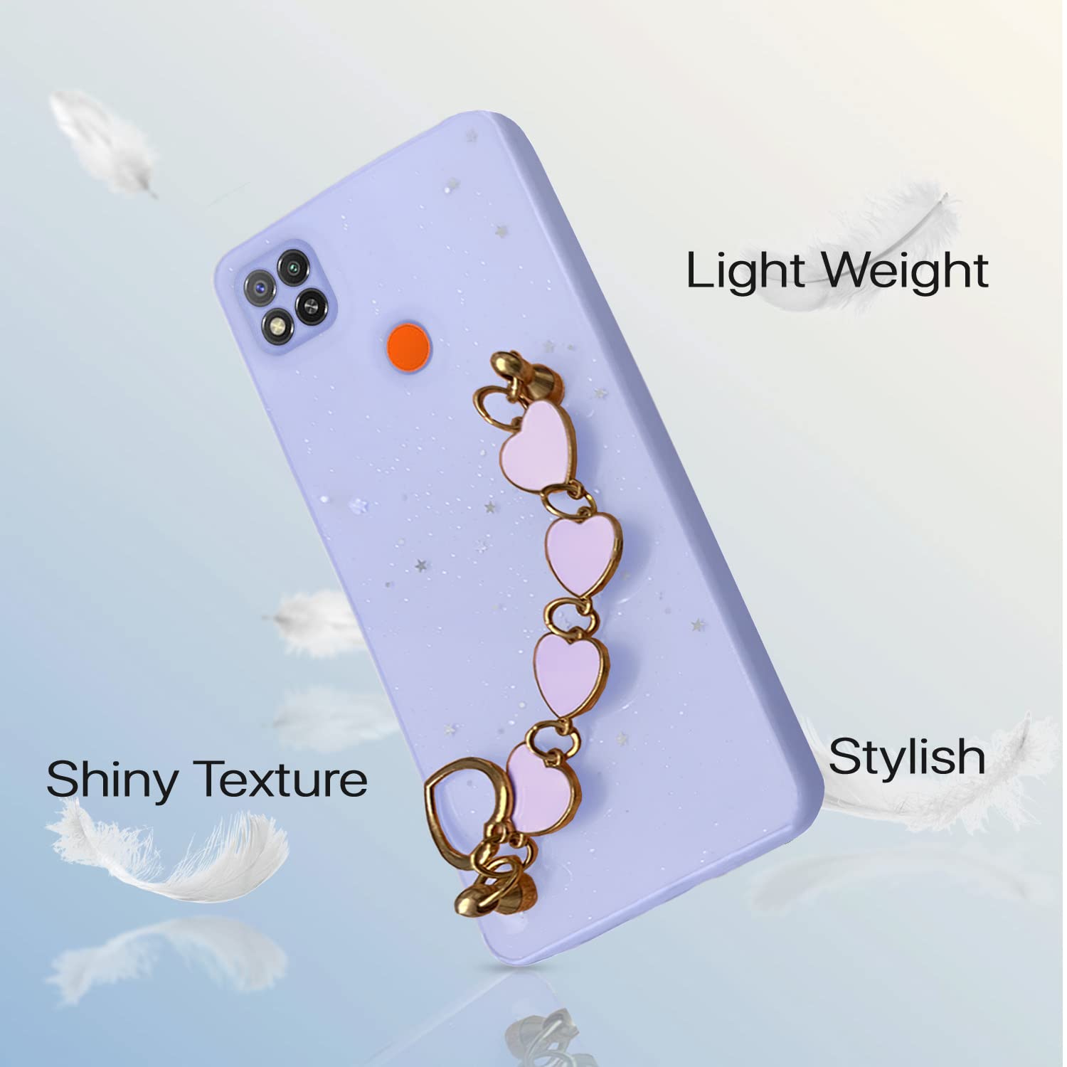 Redmi 10A/9, Poco C31 Chain mobile back cover in purple by Pikkme – photo 6
