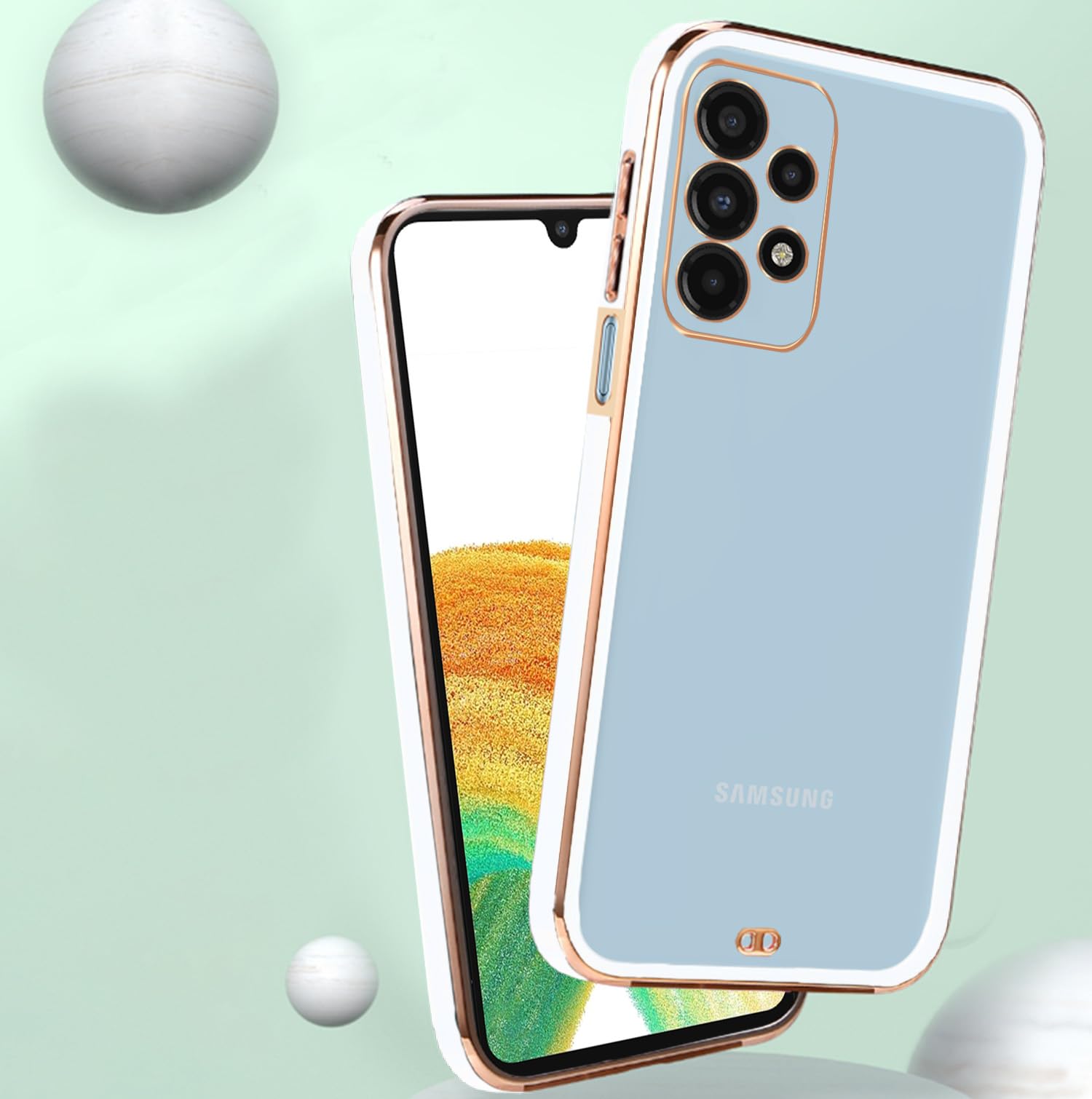 Samsung A13 4G phone cover in white by Pikkme – photo 5