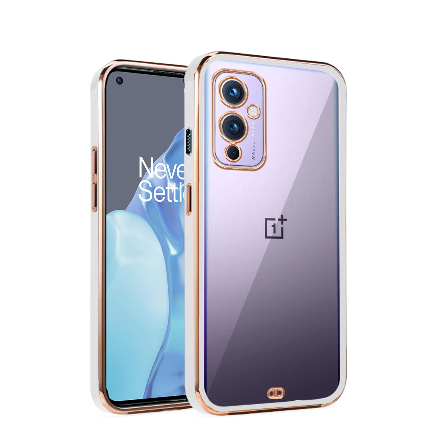 Pikkme OnePlus 9 white mobile back cover