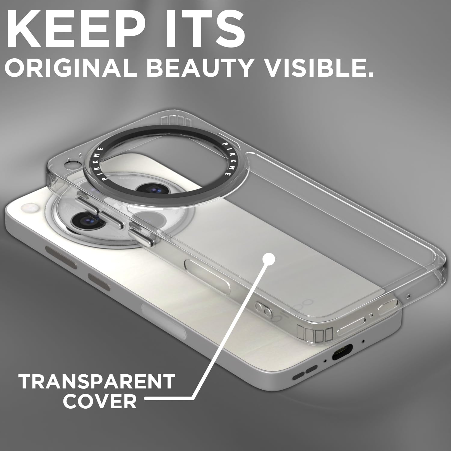 Transparent Hybrid back cover for Oppo Find X8 Pro 5G – Pikkme – photo 2