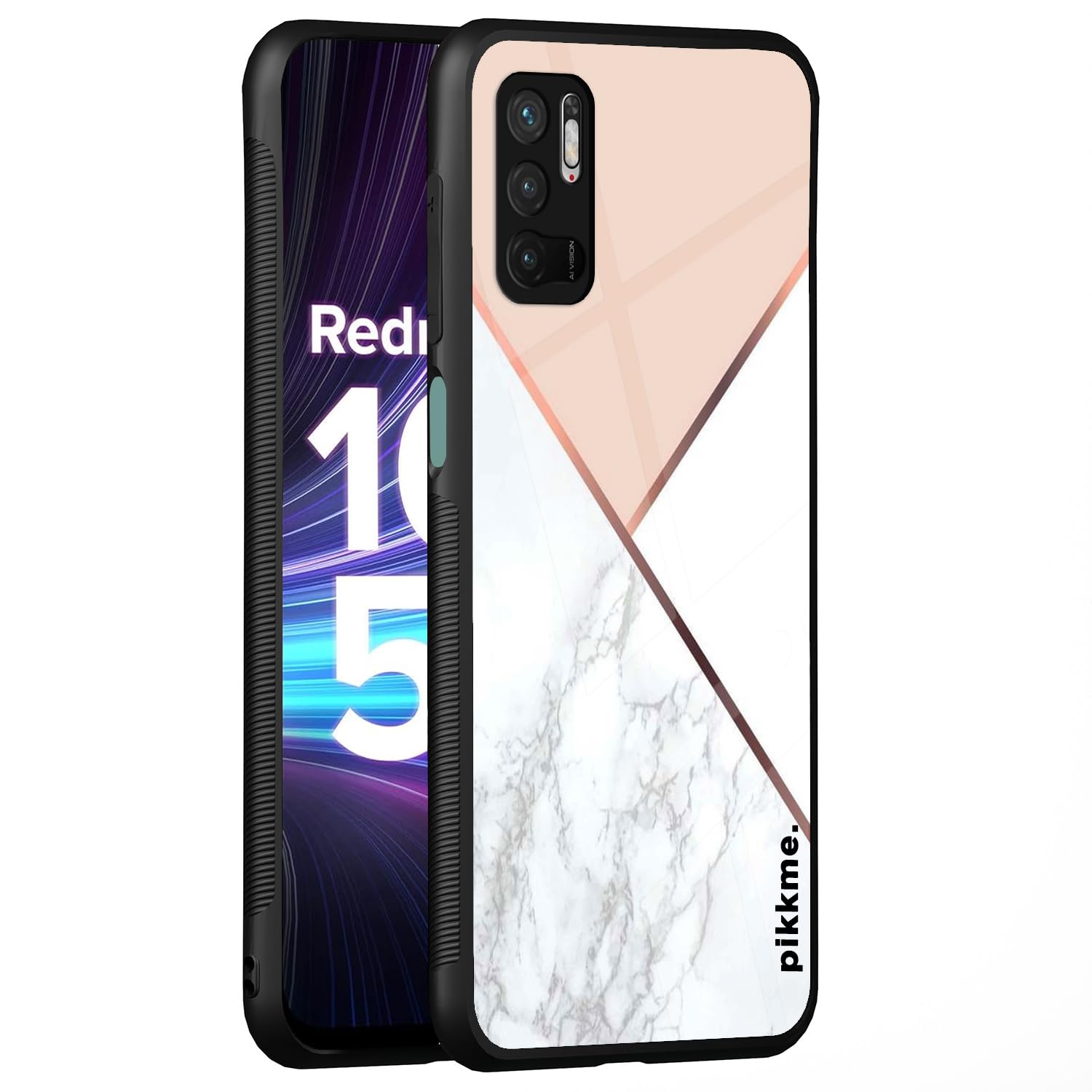 Pikkme Hybrid back cover for Redmi Note 10T/Poco M3 Pro 5G