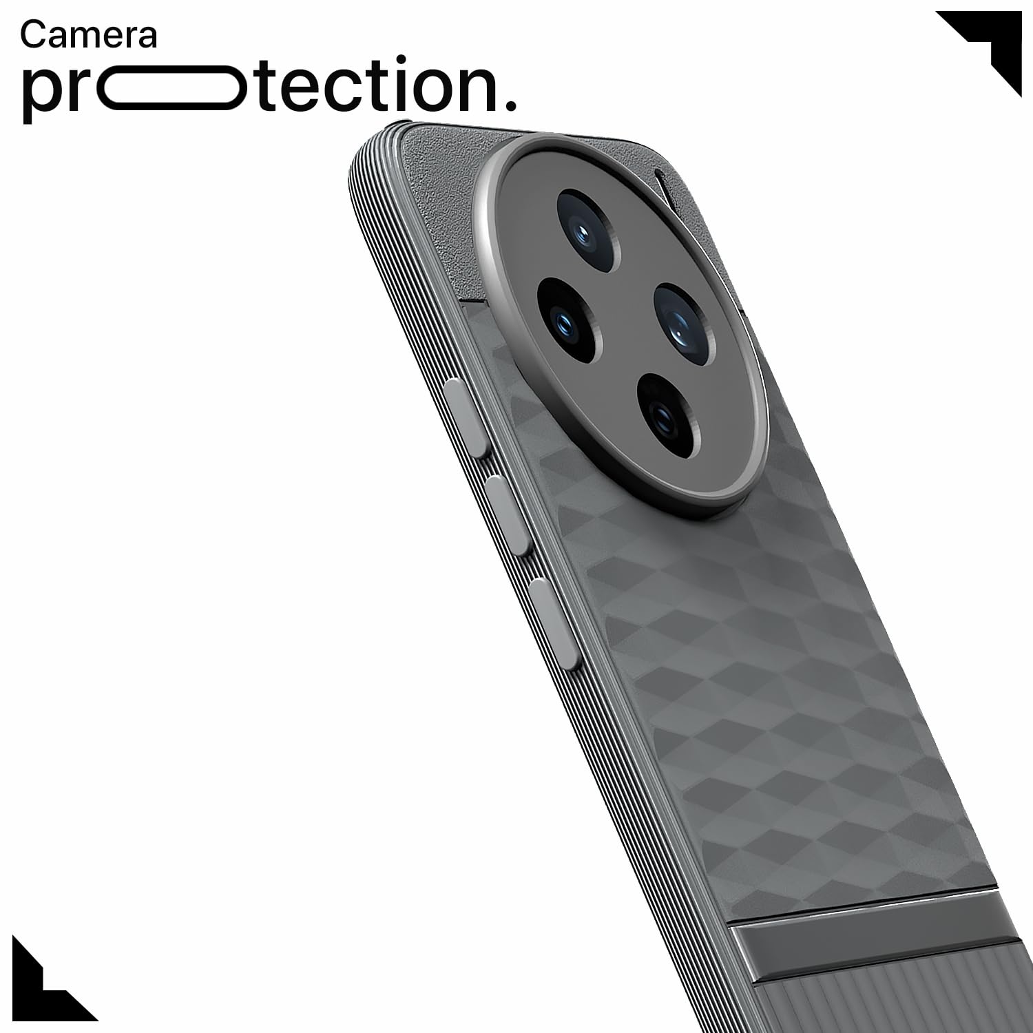 Grey mobile back cover for Vivo X200T 5G – Pikkme – photo 5