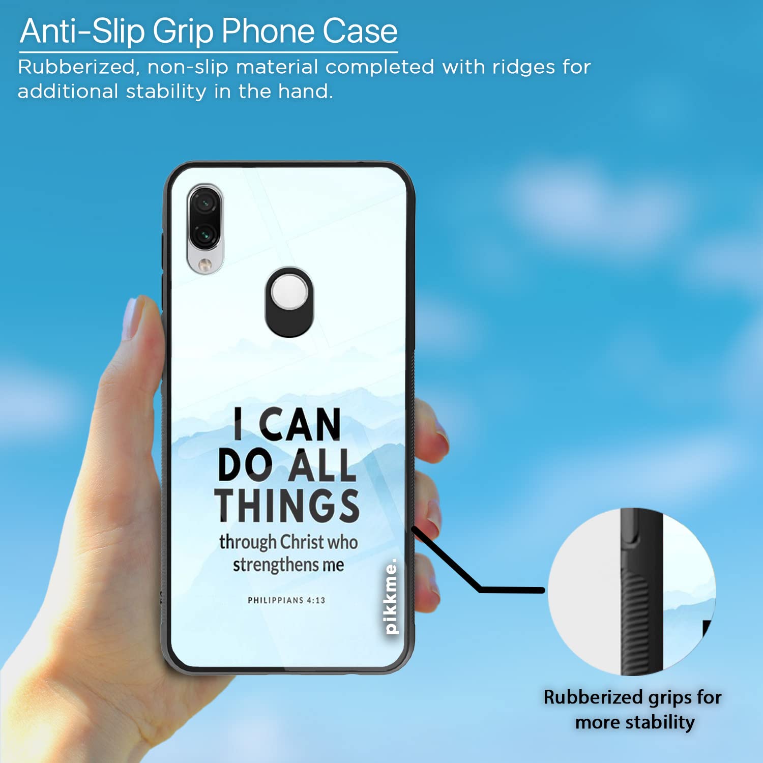 Pikkme Redmi Note 7/Note 7 Pro/Note 7s Hybrid mobile back cover – photo 5
