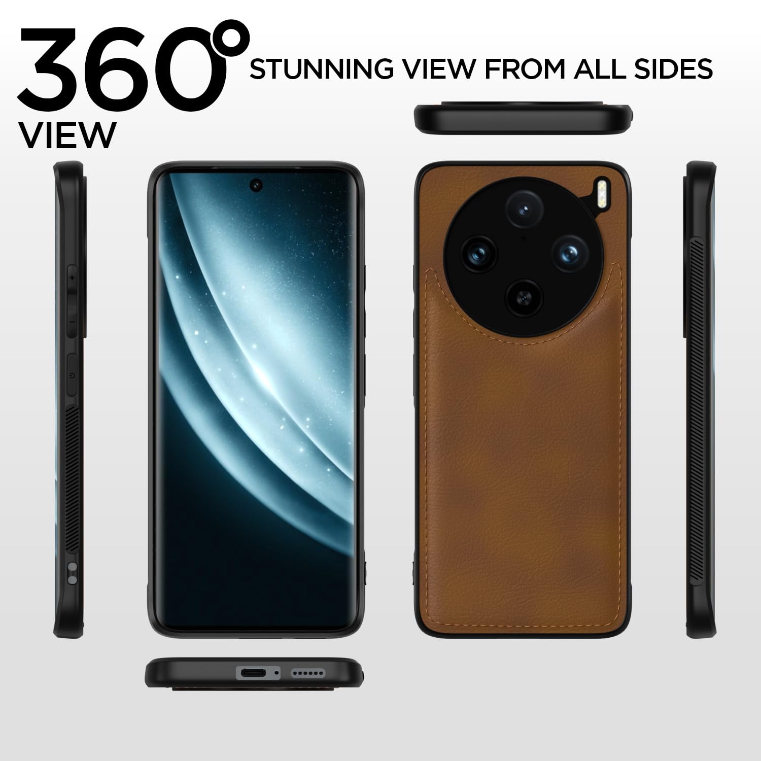 Pikkme Leather Back Cover