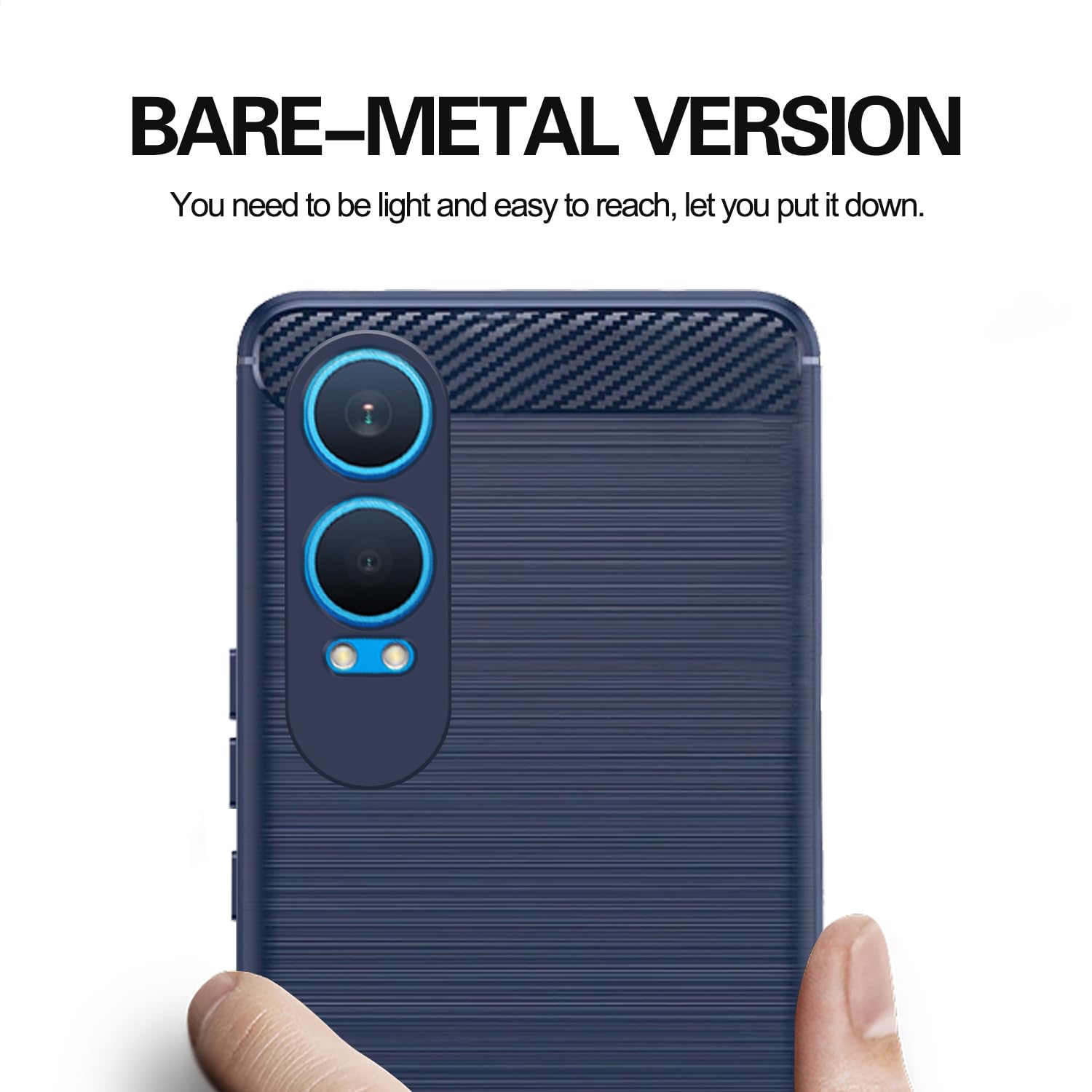 Pikkme OnePlus Nord CE 4 Lite 5G blue mobile cover – photo 5