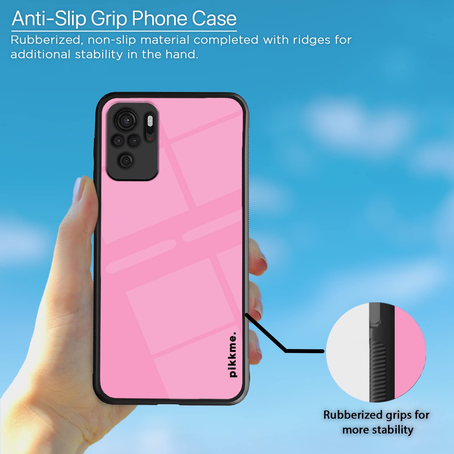 Pikkme Redmi Note 10/Note 10s Hybrid mobile back cover – photo 5