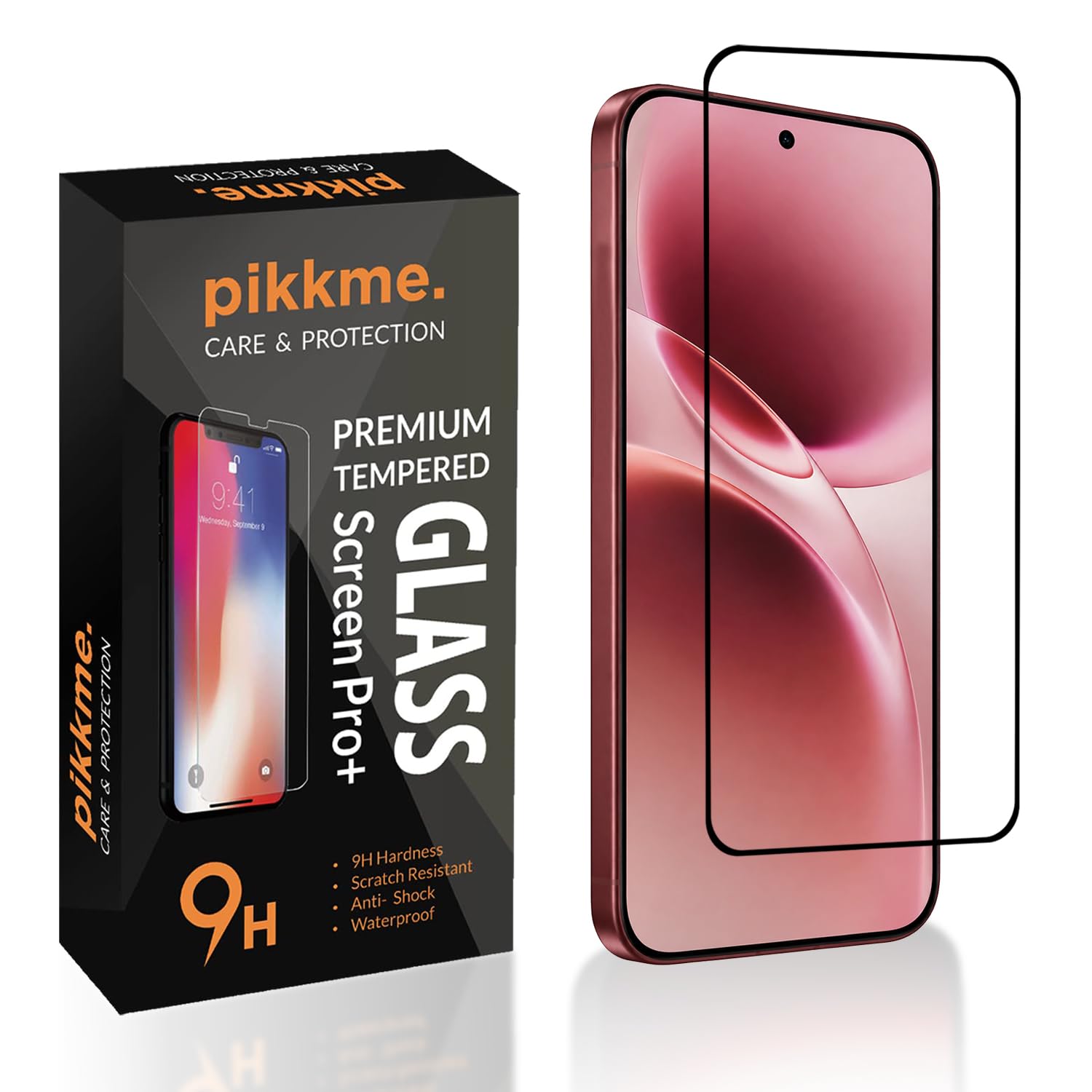 Pikkme Vivo V70/V70 Elite 5G tempered glass