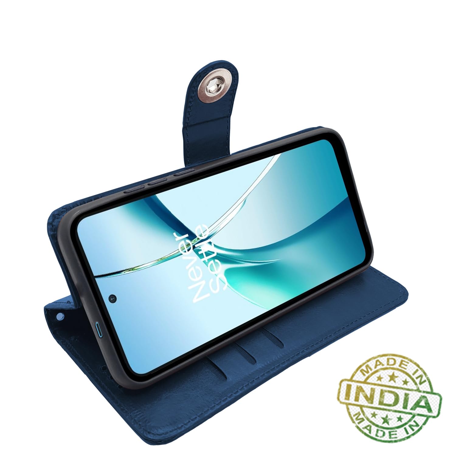 Pikkme blue flip case for OnePlus Nord CE 4 Lite 5G – photo 5